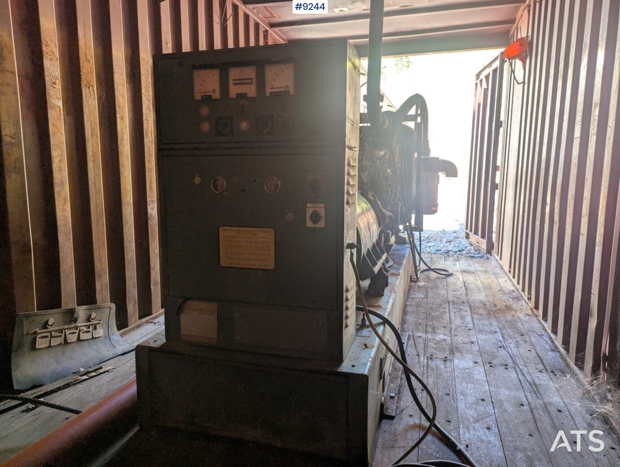 Power station in container, Scania engine and Hagglunds generator - Elektrický generátor: obrázek 4 Power station in container, Scania engine and Hagglunds generator - Elektrický generátor: obrázek 4