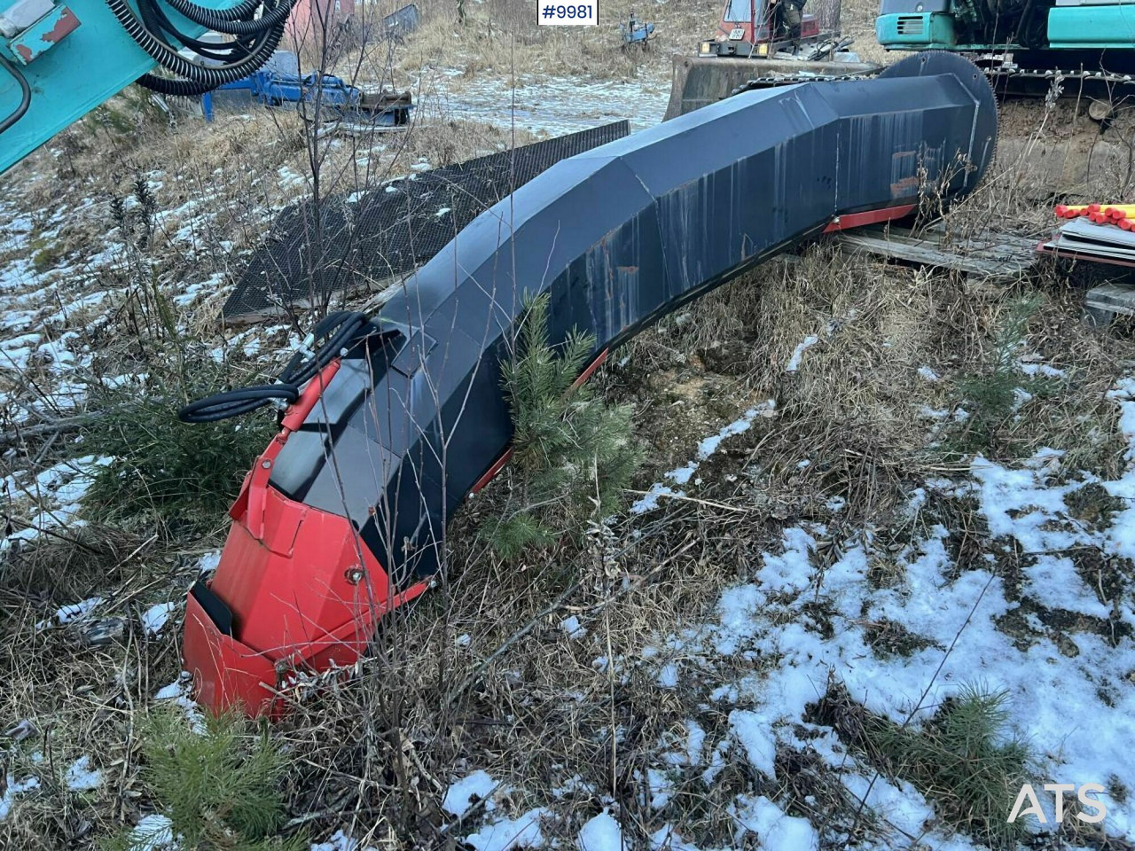 Ejector pipe/Extension arm Fransgard - 3500 mm - Příslušenství: obrázek 4 Ejector pipe/Extension arm Fransgard - 3500 mm - Příslušenství: obrázek 4