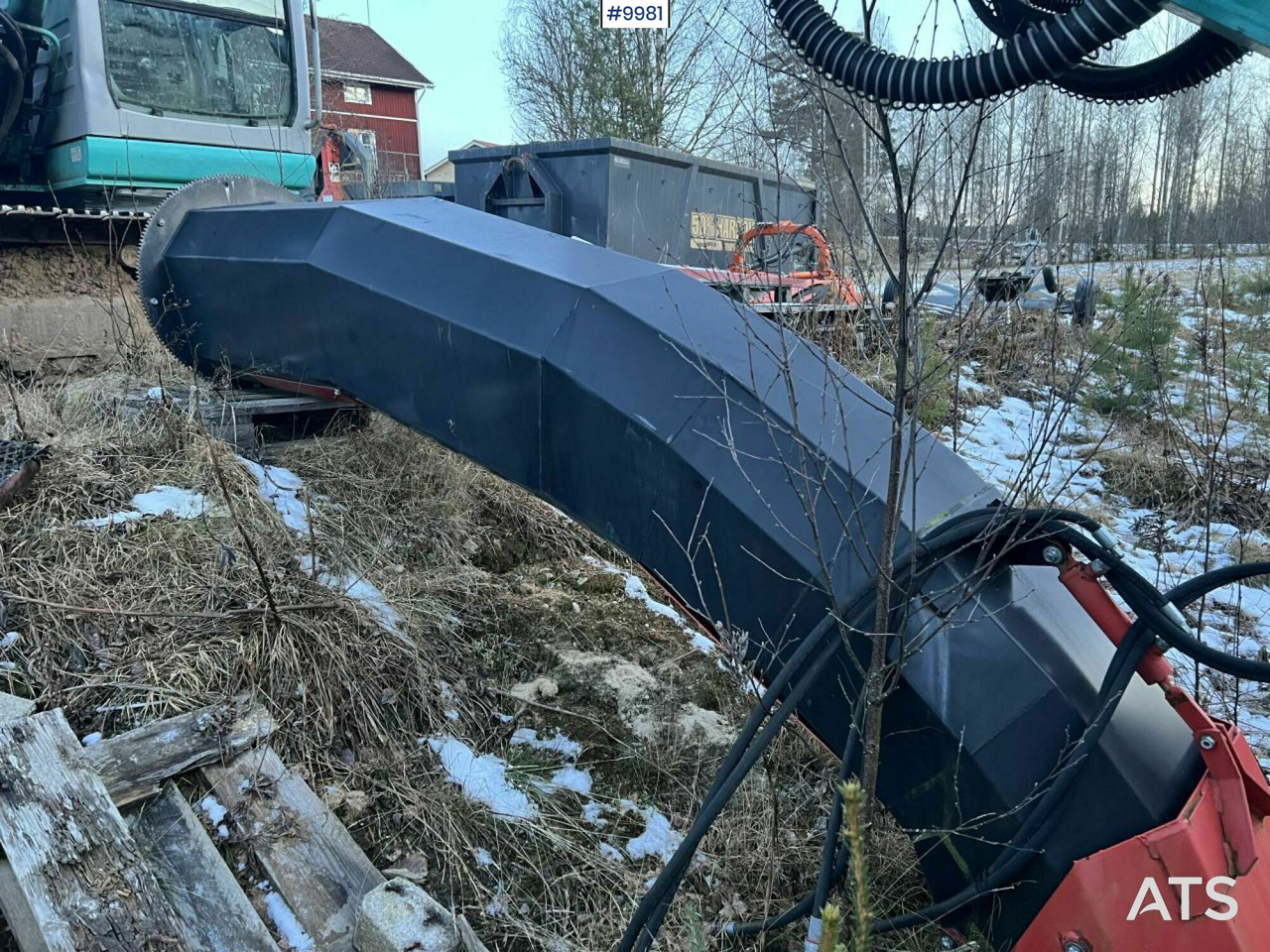 Ejector pipe/Extension arm Fransgard - 3500 mm - Příslušenství: obrázek 2 Ejector pipe/Extension arm Fransgard - 3500 mm - Příslušenství: obrázek 2