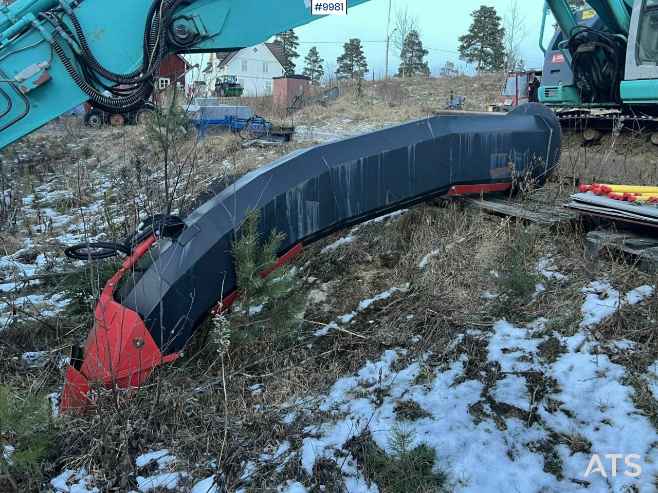 Ejector pipe/Extension arm Fransgard - 3500 mm - Příslušenství: obrázek 1 Ejector pipe/Extension arm Fransgard - 3500 mm - Příslušenství: obrázek 1