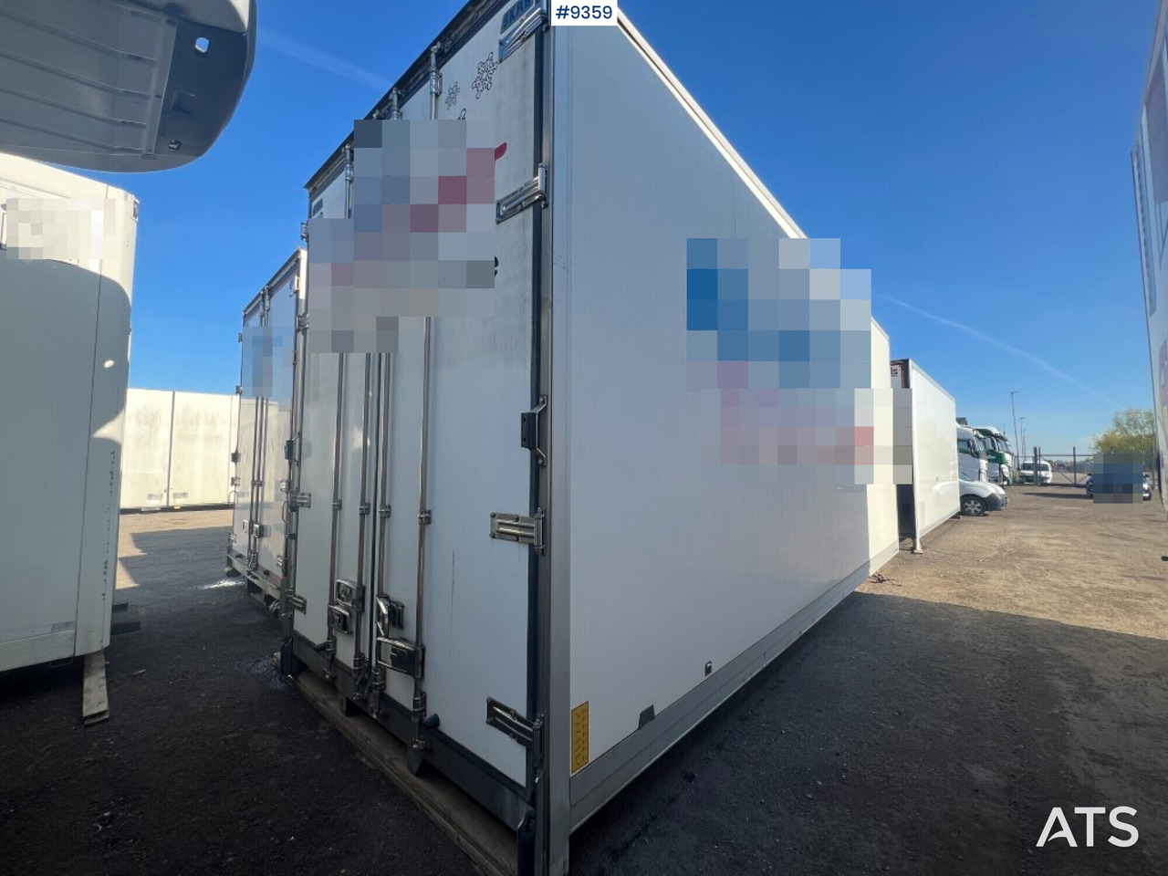 Refrigerated trailer cabinet SKAB - Chladírenská nástavba: obrázek 1 Refrigerated trailer cabinet SKAB - Chladírenská nástavba: obrázek 1