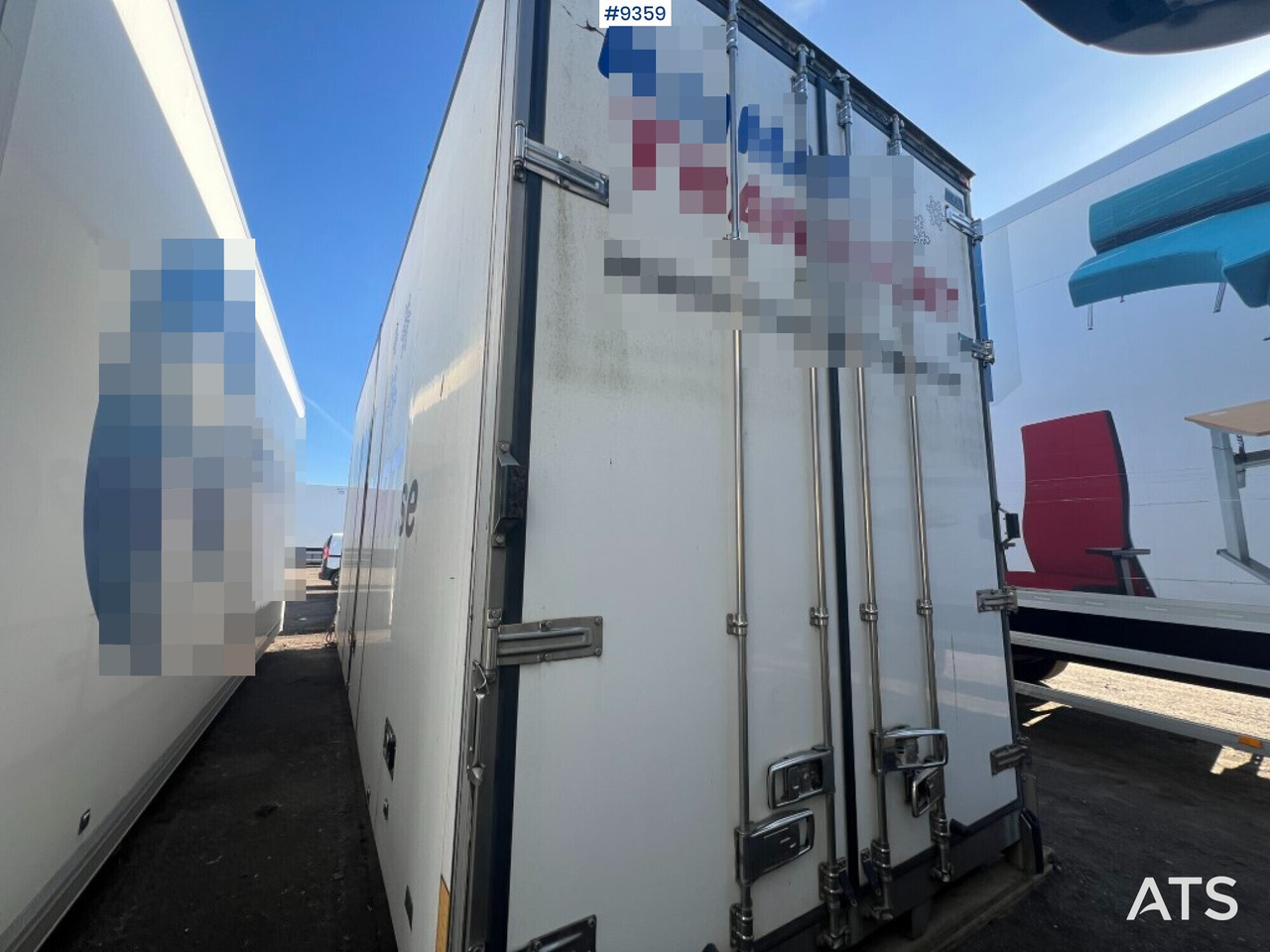 Refrigerated trailer cabinet SKAB - Chladírenská nástavba: obrázek 2 Refrigerated trailer cabinet SKAB - Chladírenská nástavba: obrázek 2