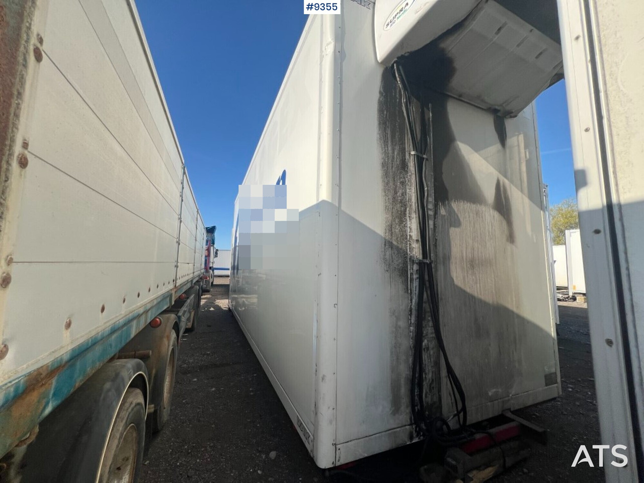 Refrigerated trailer cabinet VAK - Chladírenská nástavba: obrázek 4 Refrigerated trailer cabinet VAK - Chladírenská nástavba: obrázek 4