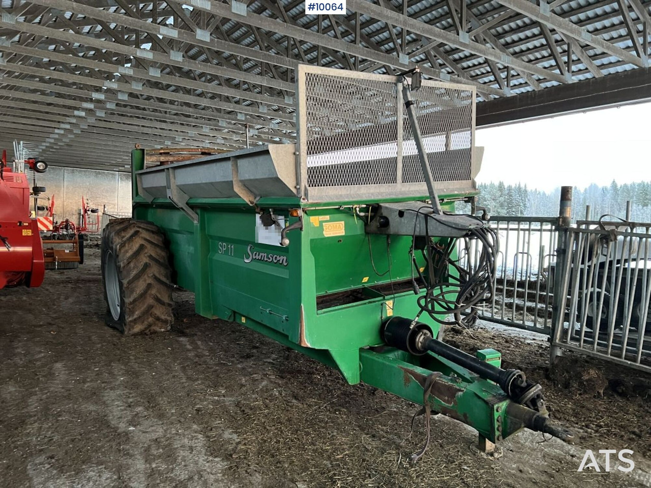 Samson SP11 Fertilizer Spreader - Rozmetadlo chlévské mrvy: obrázek 1 Samson SP11 Fertilizer Spreader - Rozmetadlo chlévské mrvy: obrázek 1