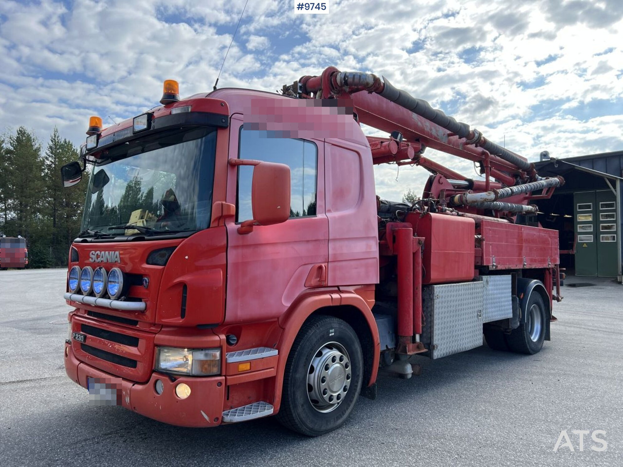 Scania P230 with Concrete pump - Autočerpadlo: obrázek 1 Scania P230 with Concrete pump - Autočerpadlo: obrázek 1