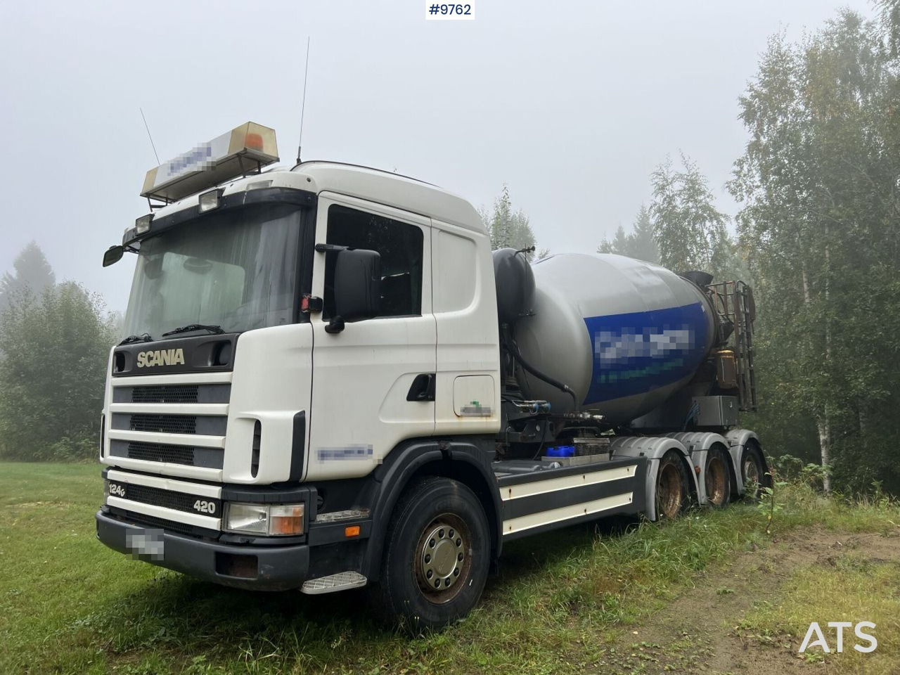 Scania R124 Tridem Concrete Truck - Autodomíchávač: obrázek 1 Scania R124 Tridem Concrete Truck - Autodomíchávač: obrázek 1