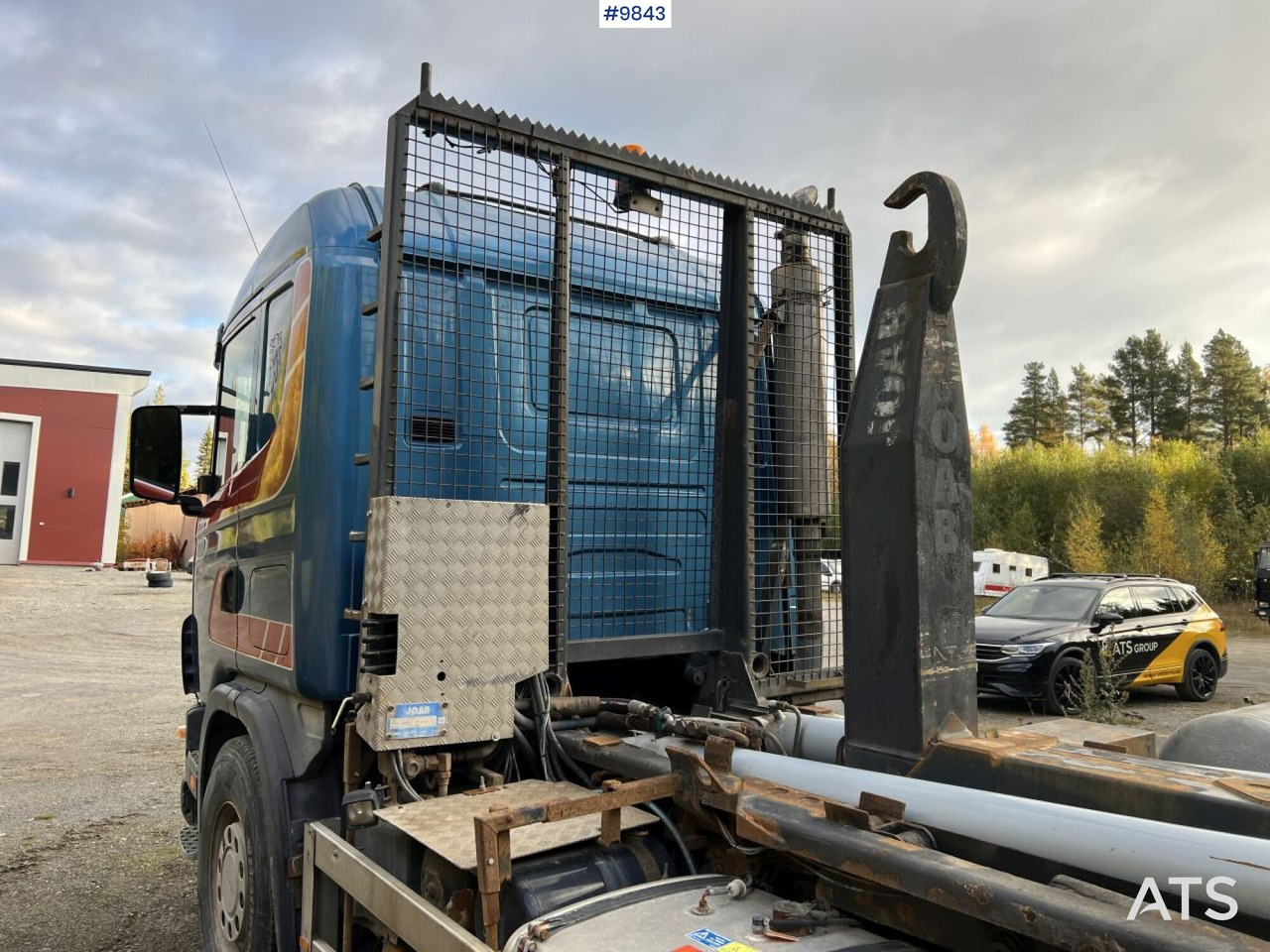 Scania R144 Hook Truck with plow equipment - Hákový nosič kontejnerů: obrázek 5 Scania R144 Hook Truck with plow equipment - Hákový nosič kontejnerů: obrázek 5