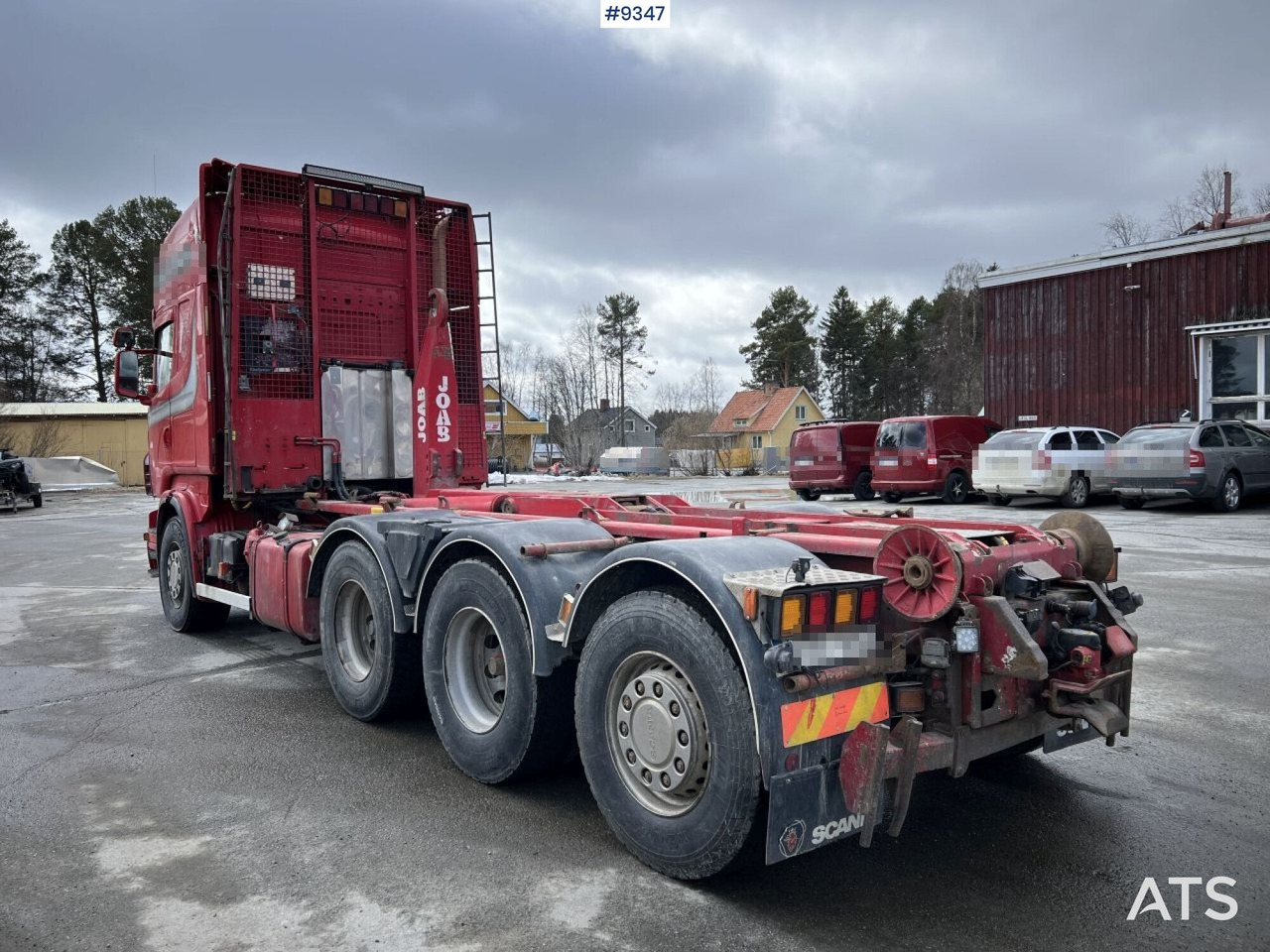 Scania R500 Tridem Hooklift (VIDEO) - Hákový nosič kontejnerů: obrázek 4 Scania R500 Tridem Hooklift (VIDEO) - Hákový nosič kontejnerů: obrázek 4