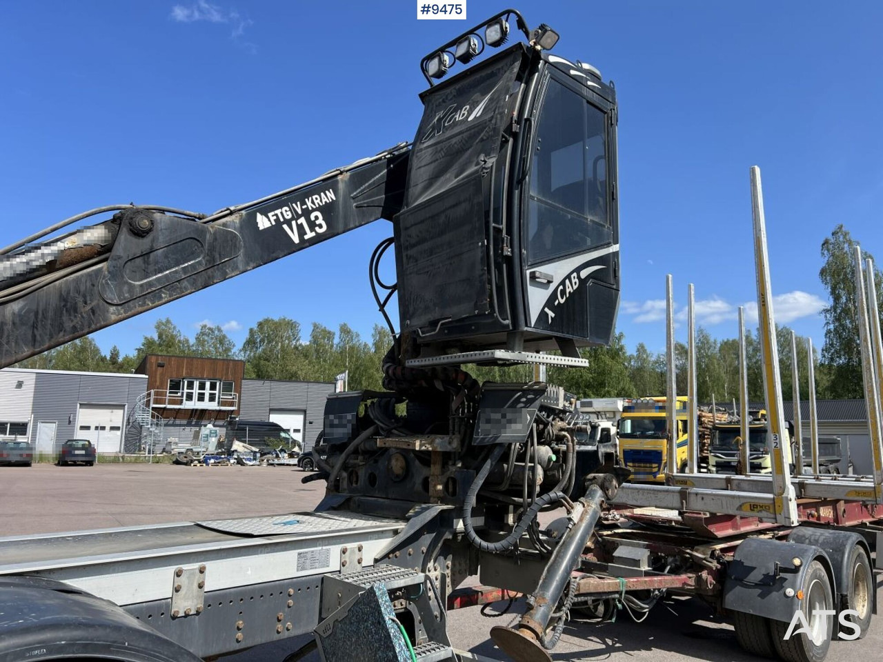Scania R580 Timmerbil med kran och släp, Timmerekipage - Lesovůz: obrázek 5 Scania R580 Timmerbil med kran och släp, Timmerekipage - Lesovůz: obrázek 5