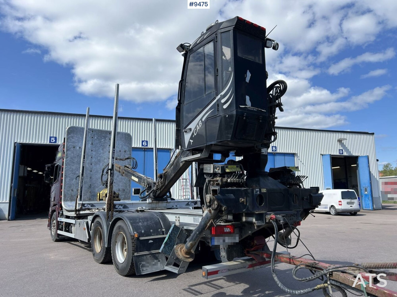 Scania R580 Timmerbil med kran och släp, Timmerekipage - Lesovůz: obrázek 4 Scania R580 Timmerbil med kran och släp, Timmerekipage - Lesovůz: obrázek 4