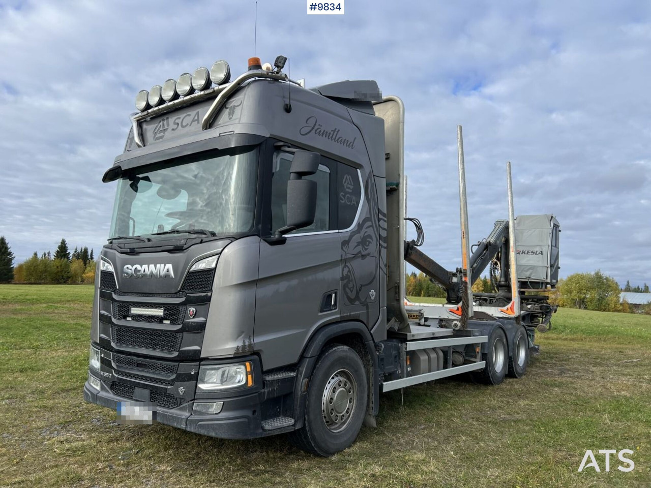 Scania R650 Timber truck with Kesla crane - Lesovůz, Auto s hydraulickou rukou: obrázek 1 Scania R650 Timber truck with Kesla crane - Lesovůz, Auto s hydraulickou rukou: obrázek 1