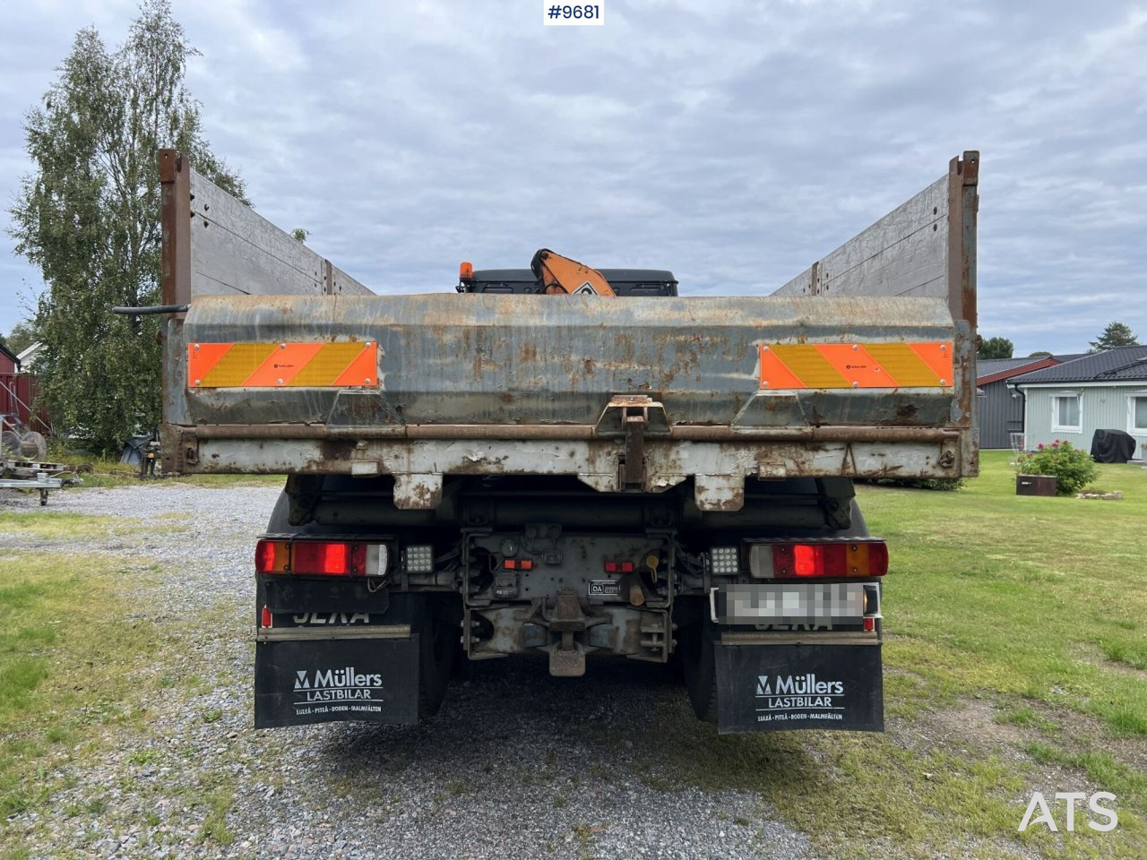 Scania R93 HL 6X2 with Hiab crane and plow mount leasing Scania R93 HL 6X2 with Hiab crane and plow mount: obrázek 12
