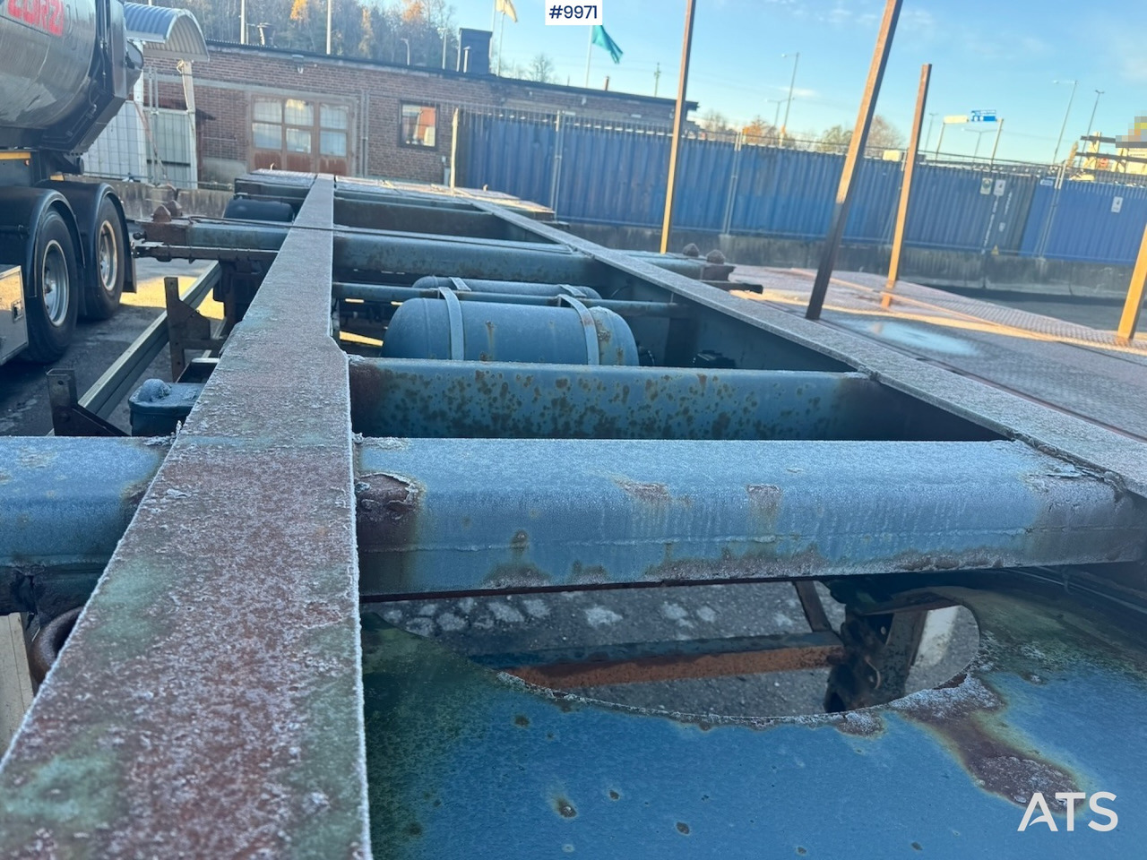 Schweriner CS40 container chassis. - Návěs-podvozek: obrázek 2 Schweriner CS40 container chassis. - Návěs-podvozek: obrázek 2