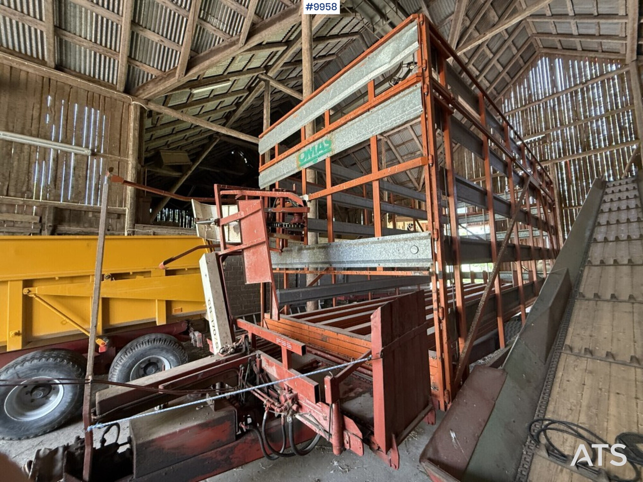 Self-loading trailer small bale Omas CB170 S - Technika na siláž, Přívěs: obrázek 3 Self-loading trailer small bale Omas CB170 S - Technika na siláž, Přívěs: obrázek 3