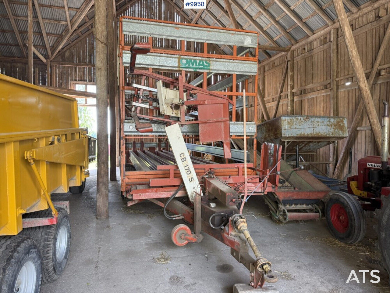 Self-loading trailer small bale Omas CB170 S - Technika na siláž, Přívěs: obrázek 2 Self-loading trailer small bale Omas CB170 S - Technika na siláž, Přívěs: obrázek 2