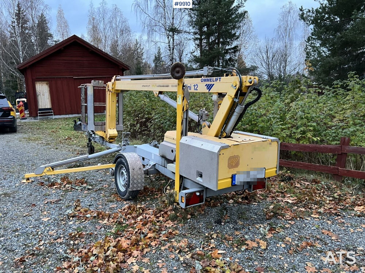 Skylift - Omme Mini-12 - Přívěsná plošina: obrázek 4 Skylift - Omme Mini-12 - Přívěsná plošina: obrázek 4