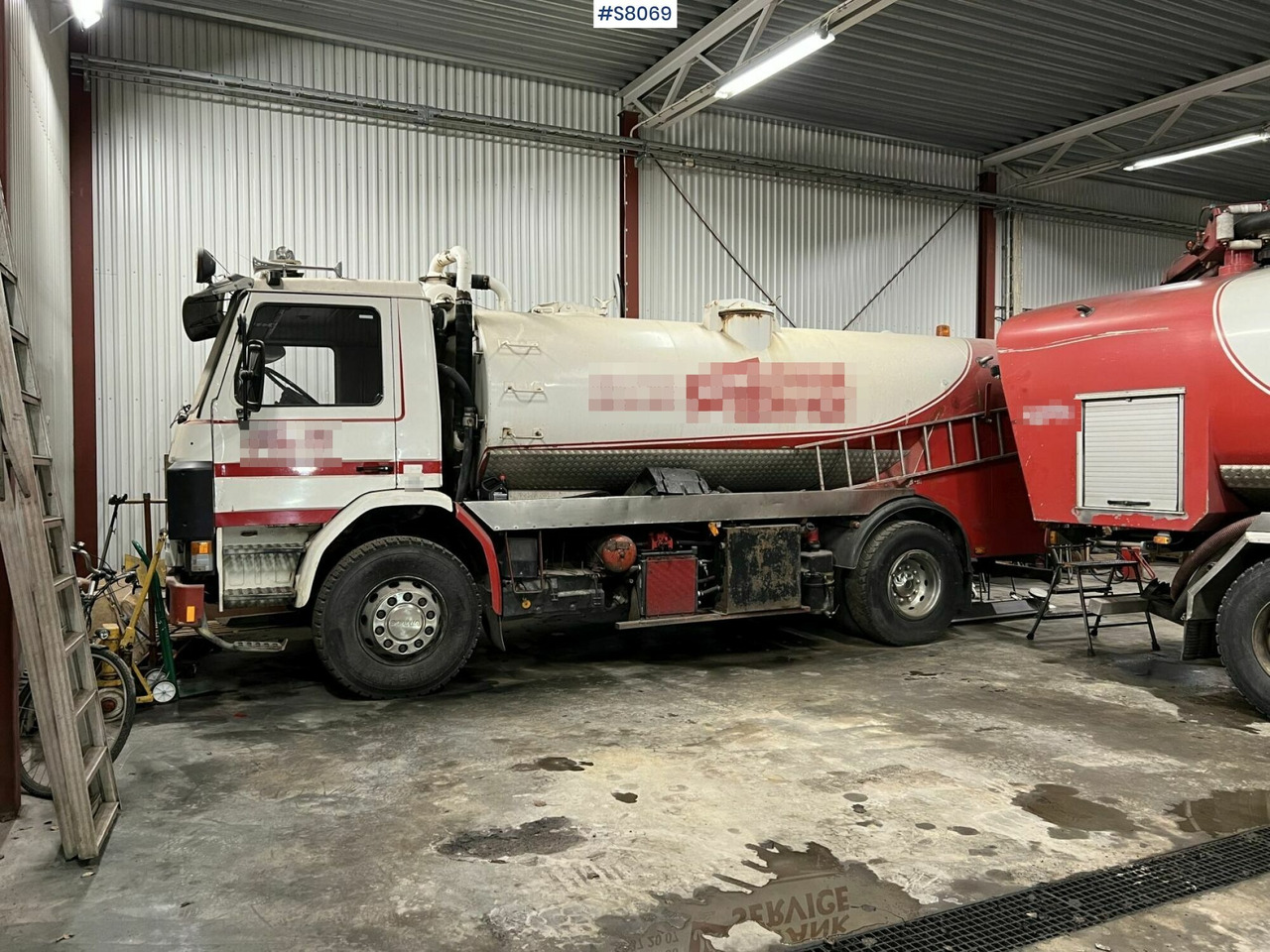 Suction/Combi truck, Scania P92H 4x2, Rep-object - Čistič odpadových jam: obrázek 2 Suction/Combi truck, Scania P92H 4x2, Rep-object - Čistič odpadových jam: obrázek 2