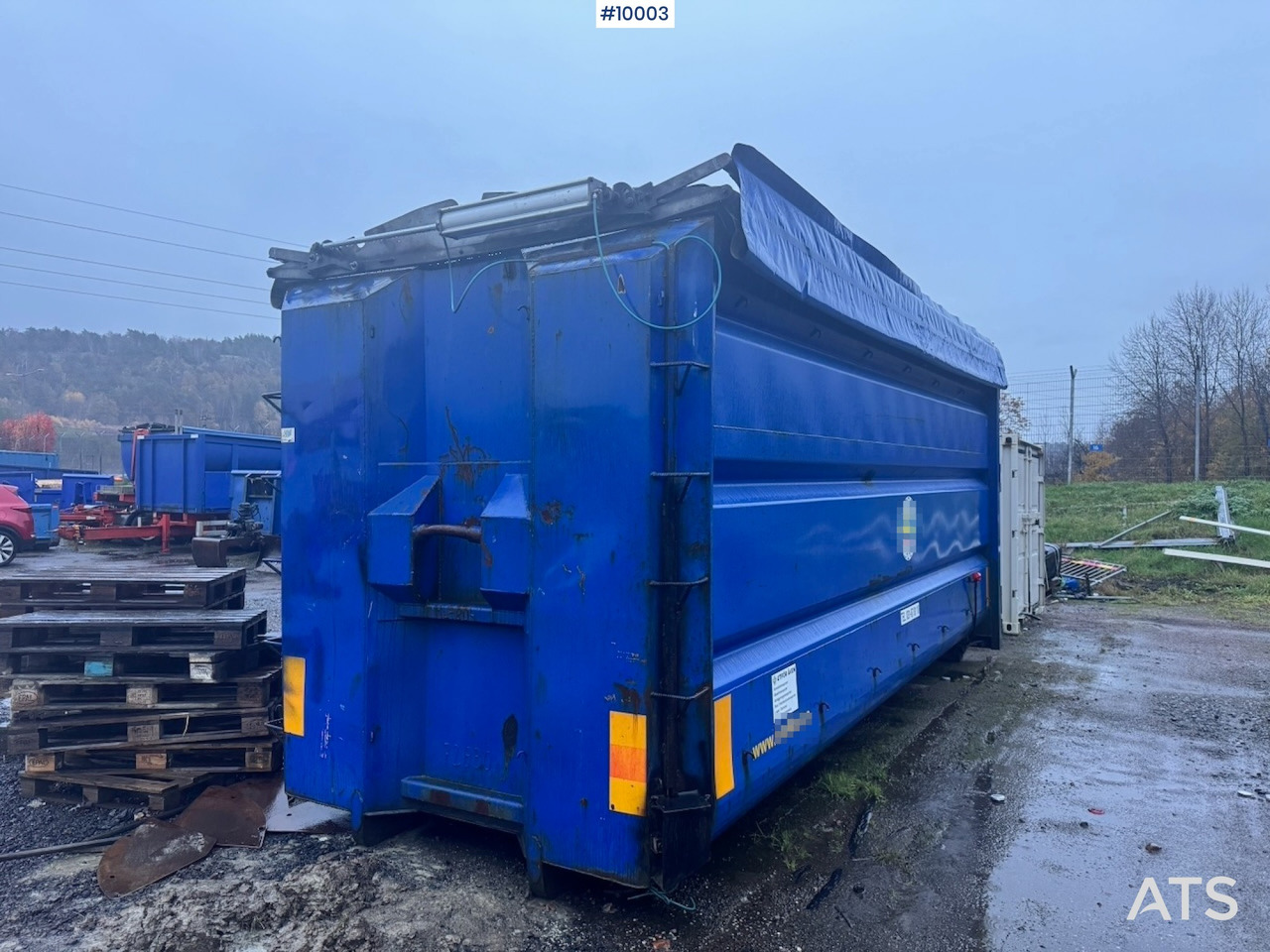 Swap body container with canopy cover - Hákový kontejner: obrázek 1 Swap body container with canopy cover - Hákový kontejner: obrázek 1