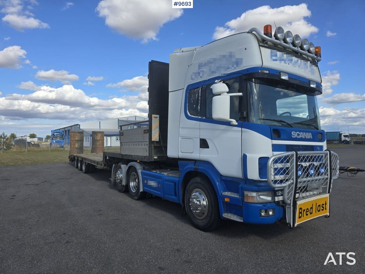 Scania dragbil med maskintrailer - Tahač, Návěs na přepravu automobilů: obrázek 2 Scania dragbil med maskintrailer - Tahač, Návěs na přepravu automobilů: obrázek 2