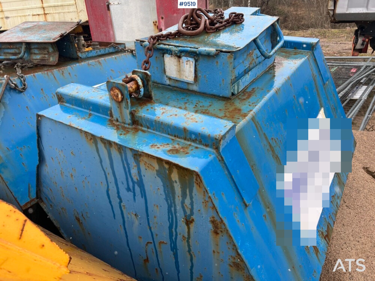 Tank diesel - 1,5 cubic - J-O Fherm dumper - Skladovací nádrž: obrázek 1 Tank diesel - 1,5 cubic - J-O Fherm dumper - Skladovací nádrž: obrázek 1