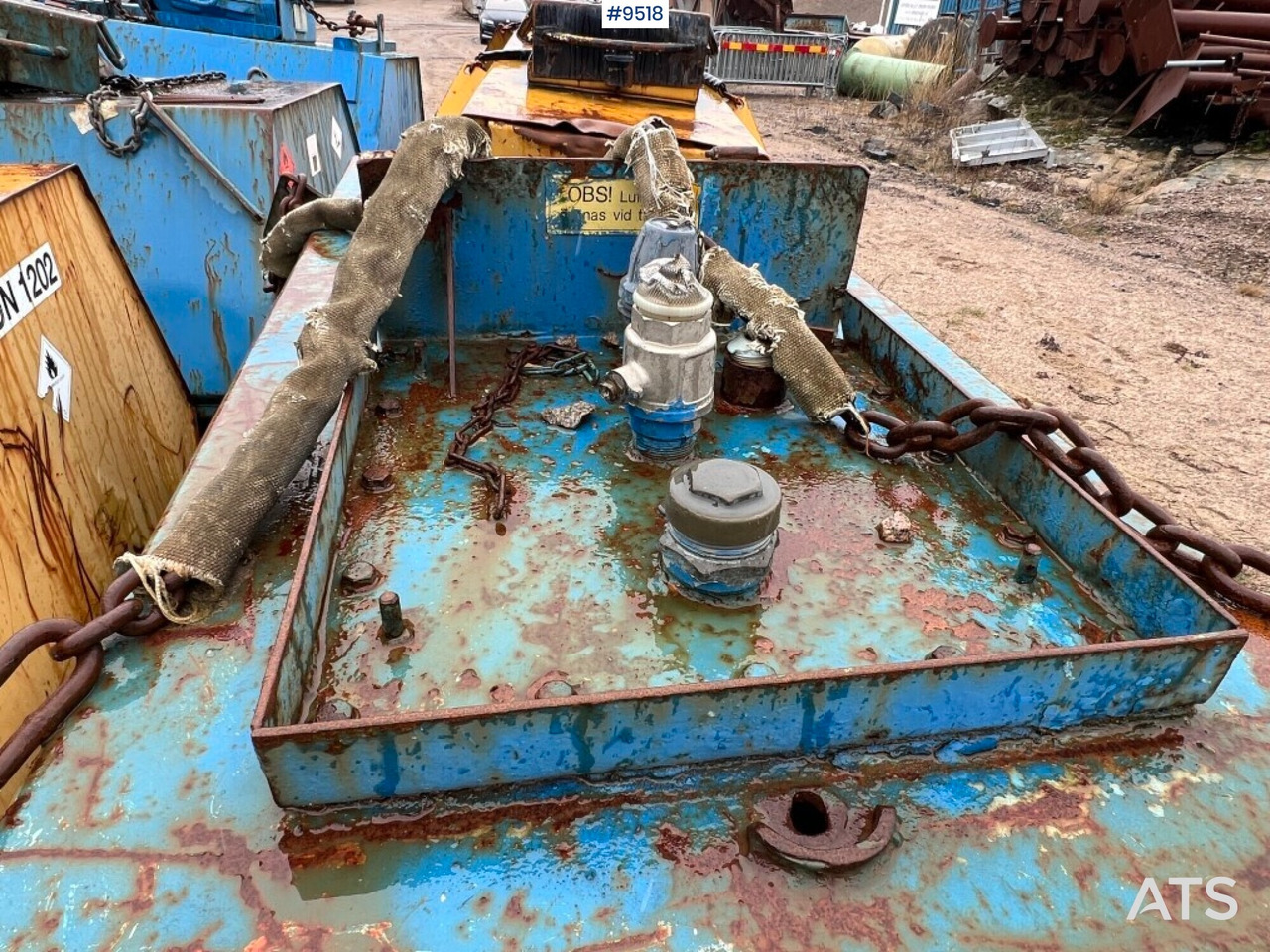Tank diesel - 1,5 cubic - J-O Fherm dumper - Skladovací nádrž: obrázek 4 Tank diesel - 1,5 cubic - J-O Fherm dumper - Skladovací nádrž: obrázek 4