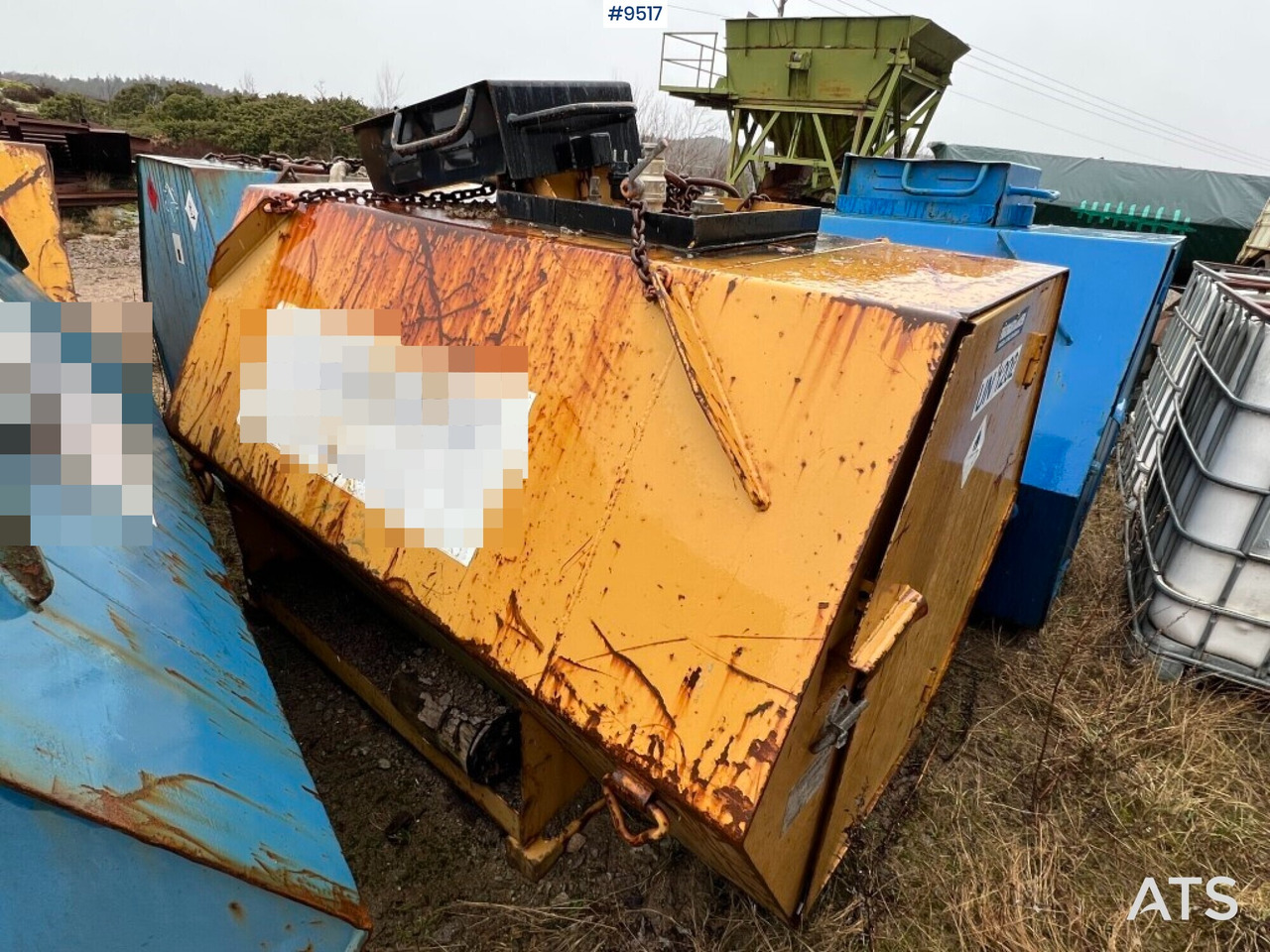 Tank diesel - 1,5 cubic - J-O Fherm dumper - Skladovací nádrž: obrázek 2 Tank diesel - 1,5 cubic - J-O Fherm dumper - Skladovací nádrž: obrázek 2