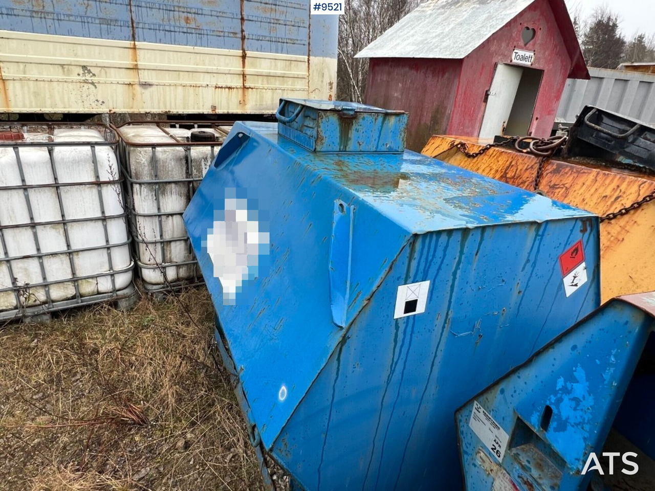 Tank diesel - 1 cubic - J-O Fherm dumper - Skladovací nádrž: obrázek 2 Tank diesel - 1 cubic - J-O Fherm dumper - Skladovací nádrž: obrázek 2