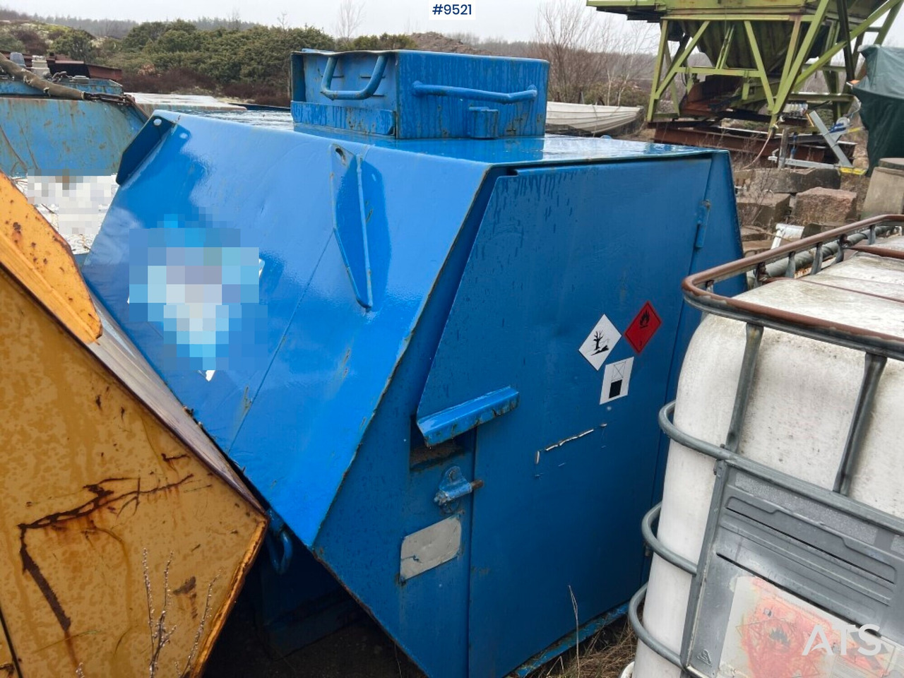 Tank diesel - 1 cubic - J-O Fherm dumper - Skladovací nádrž: obrázek 1 Tank diesel - 1 cubic - J-O Fherm dumper - Skladovací nádrž: obrázek 1