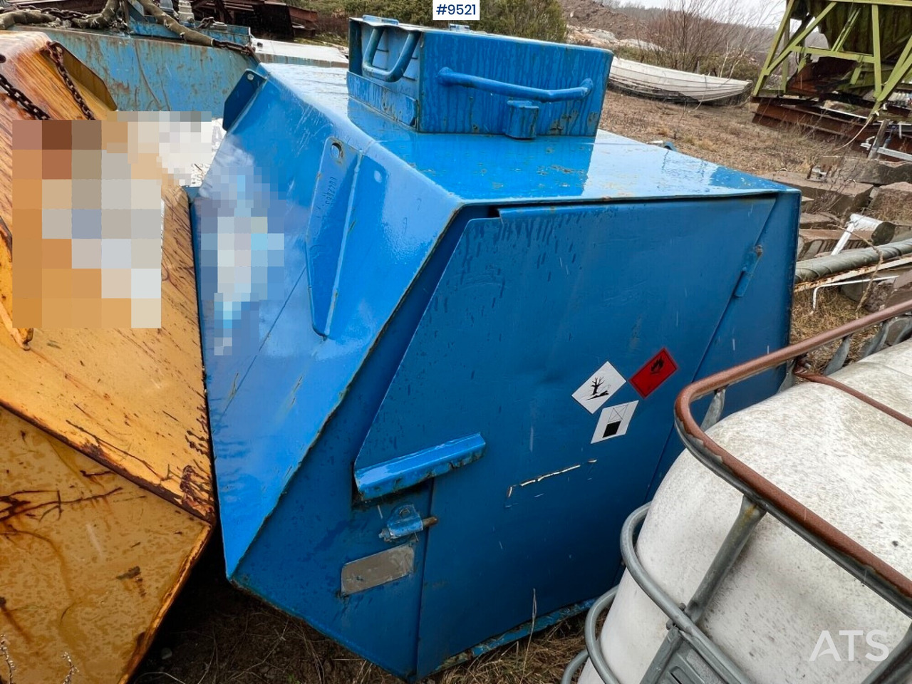 Tank diesel - 1 cubic - J-O Fherm dumper - Skladovací nádrž: obrázek 4 Tank diesel - 1 cubic - J-O Fherm dumper - Skladovací nádrž: obrázek 4