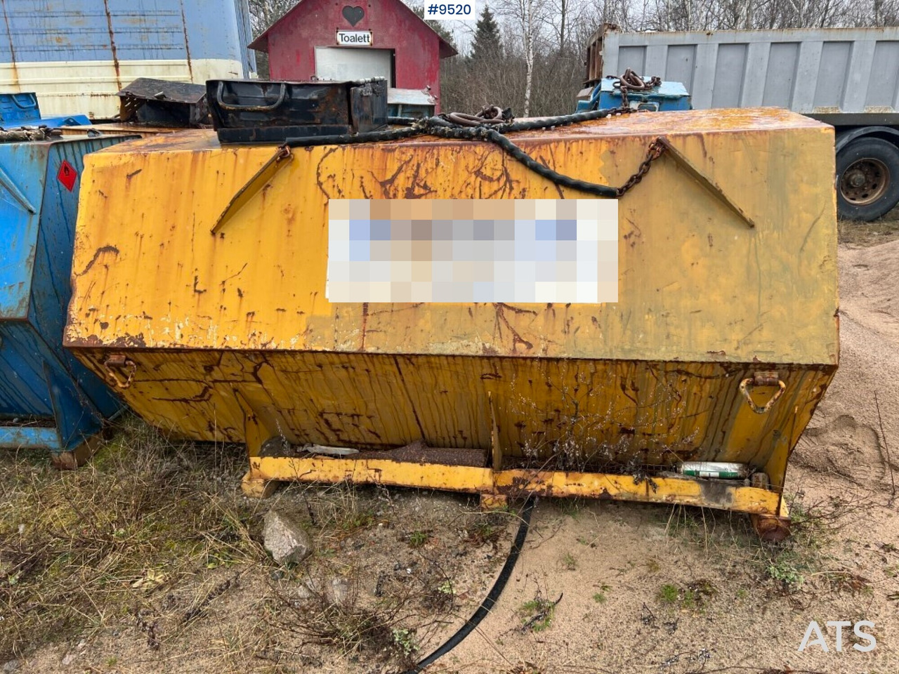 Tank diesel - 2cubic - J-O Fherm dumper - Skladovací nádrž: obrázek 3 Tank diesel - 2cubic - J-O Fherm dumper - Skladovací nádrž: obrázek 3