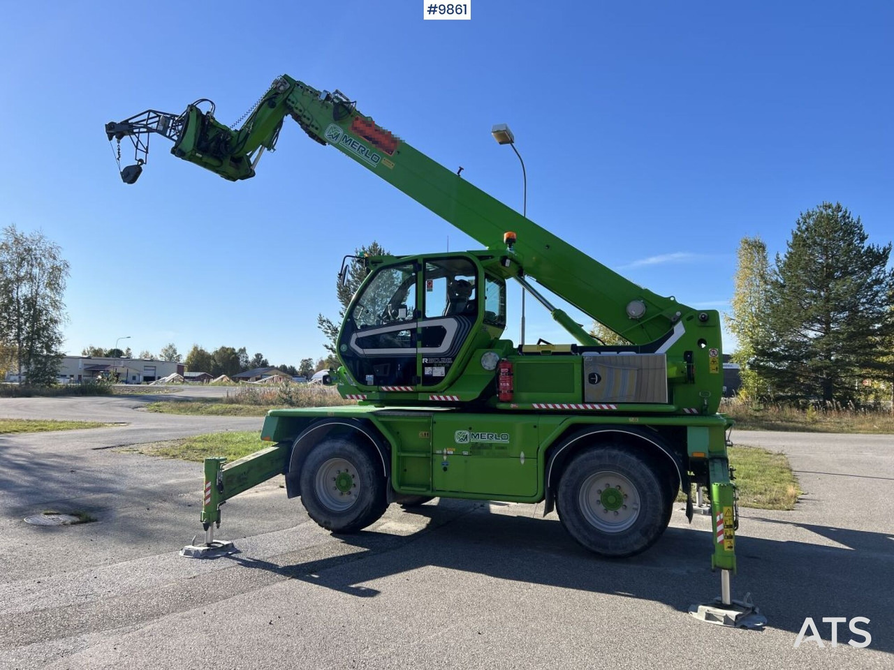 Telescopic handler ROTO50,26SPLUS - Teleskopický manipulátor: obrázek 4 Telescopic handler ROTO50,26SPLUS - Teleskopický manipulátor: obrázek 4