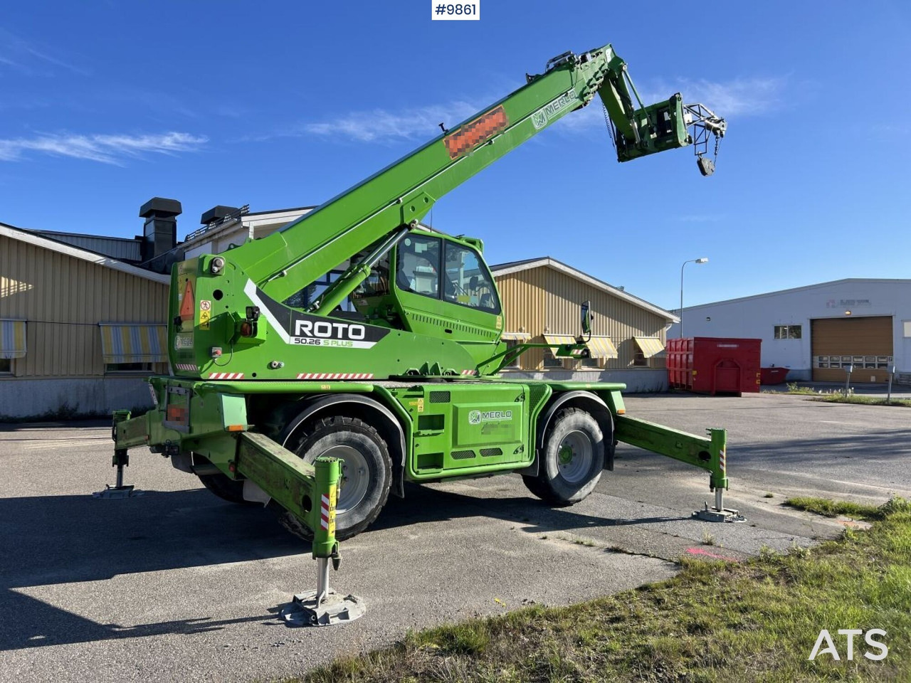 Telescopic handler ROTO50,26SPLUS - Teleskopický manipulátor: obrázek 2 Telescopic handler ROTO50,26SPLUS - Teleskopický manipulátor: obrázek 2