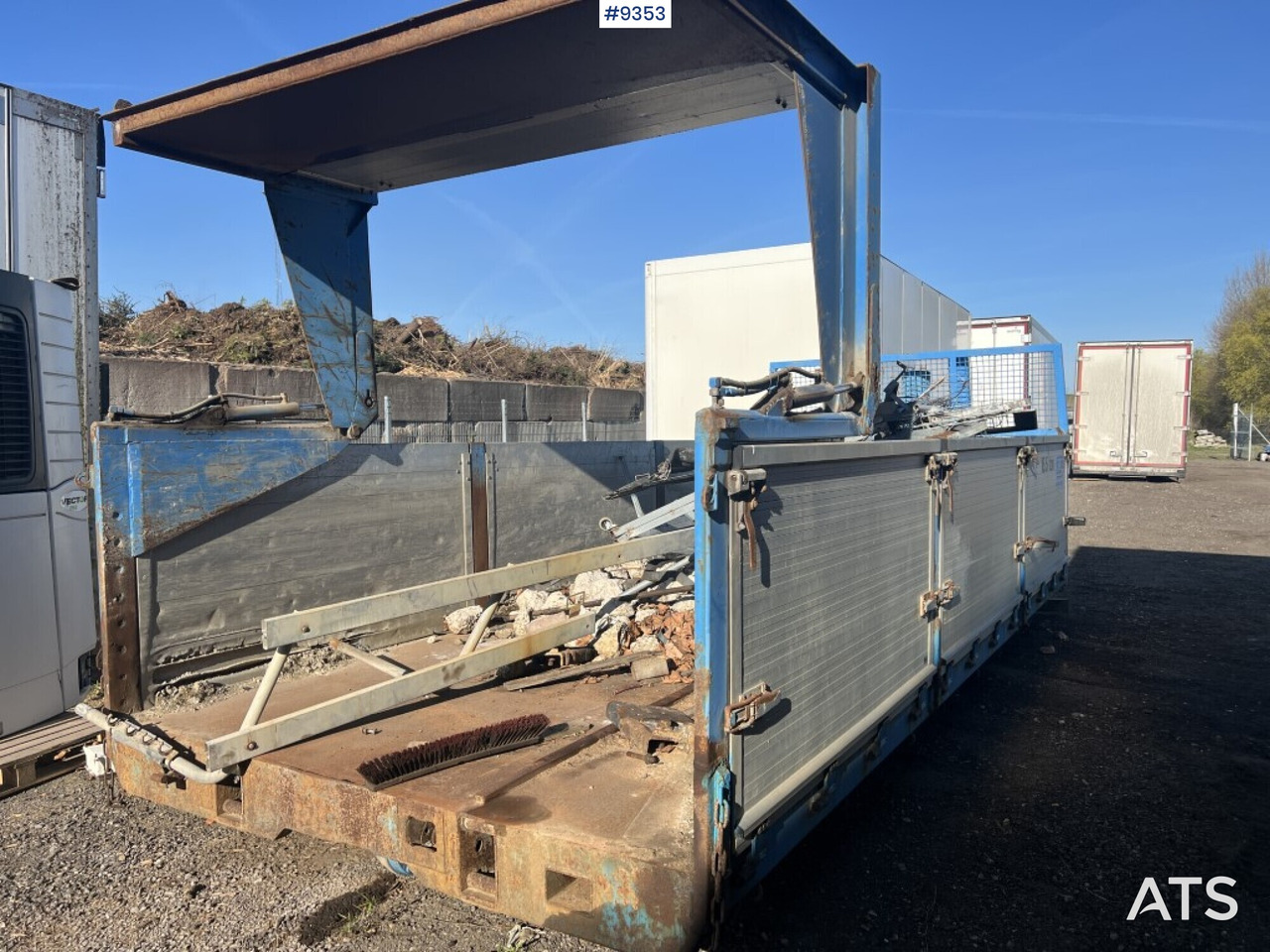 Tipper bed SLP - Sklápěcí nástavba: obrázek 4 Tipper bed SLP - Sklápěcí nástavba: obrázek 4
