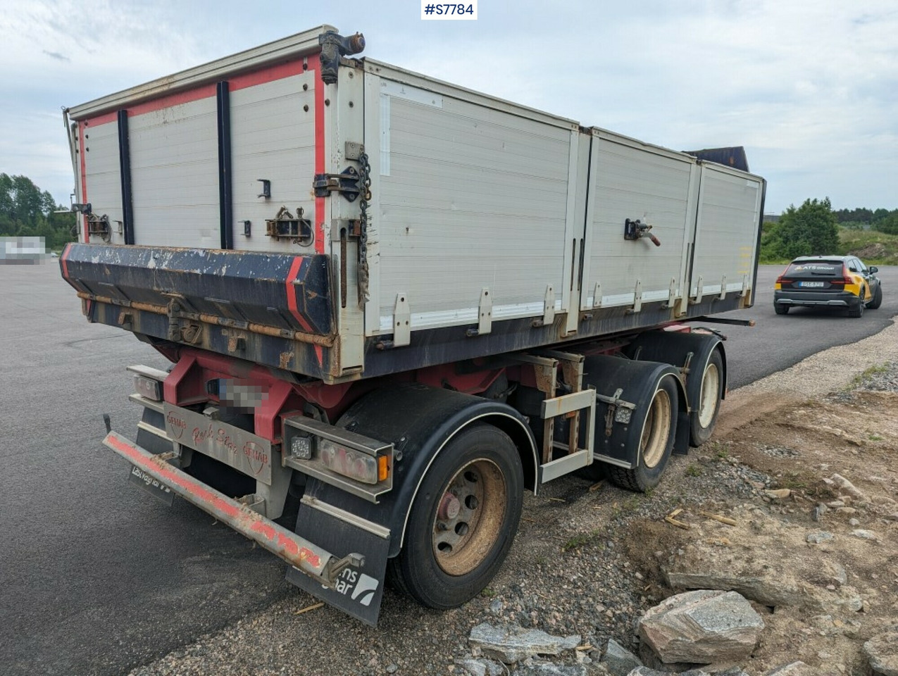Tipper trailer GEHAB 3-axlat - Sklápěcí přívěs: obrázek 4 Tipper trailer GEHAB 3-axlat - Sklápěcí přívěs: obrázek 4