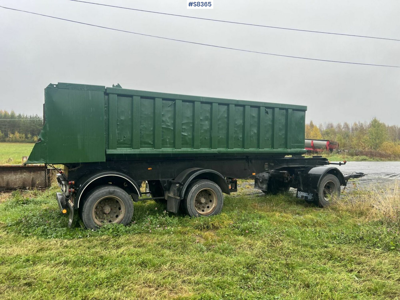Tipper wagon - BRIAB SLB3P - Sklápěcí přívěs: obrázek 2 Tipper wagon - BRIAB SLB3P - Sklápěcí přívěs: obrázek 2