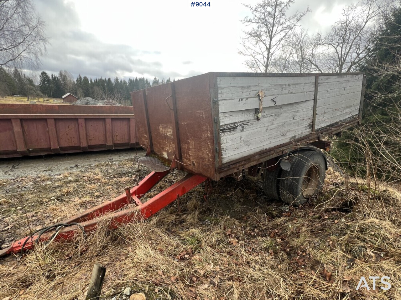 Tjörnarpssläp 10N / Farm trailer - Zemědělský přívěs: obrázek 2 Tjörnarpssläp 10N / Farm trailer - Zemědělský přívěs: obrázek 2