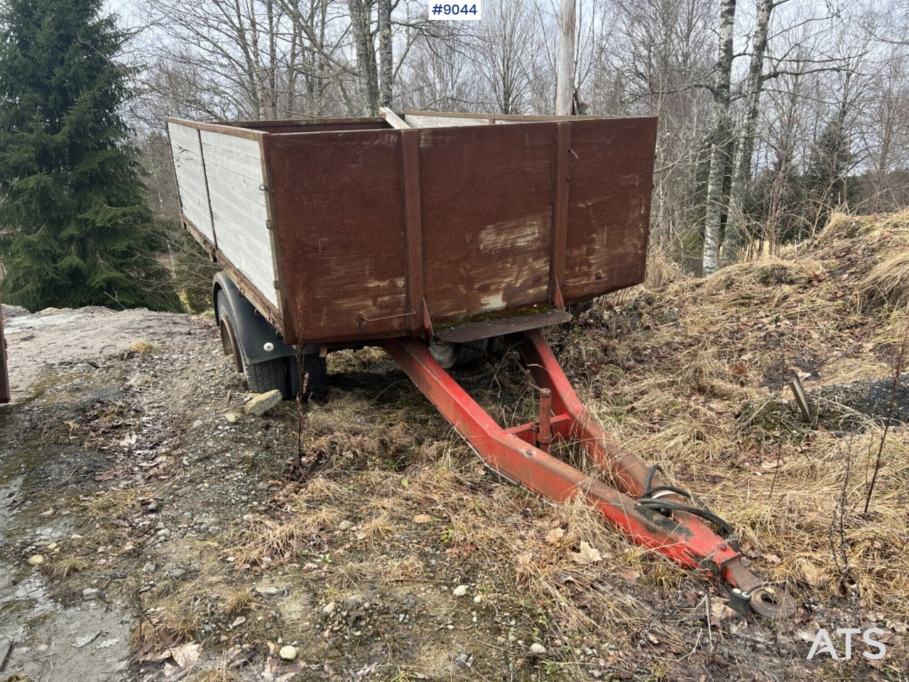 Tjörnarpssläp 10N / Farm trailer - Zemědělský přívěs: obrázek 1 Tjörnarpssläp 10N / Farm trailer - Zemědělský přívěs: obrázek 1