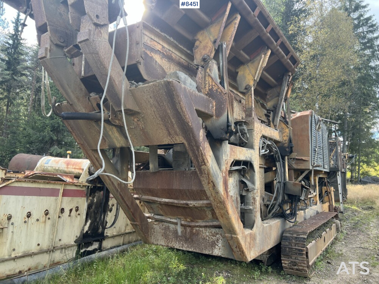 Track Crusher, Tesab, Type:10585 - Drticí zařízení: obrázek 1 Track Crusher, Tesab, Type:10585 - Drticí zařízení: obrázek 1