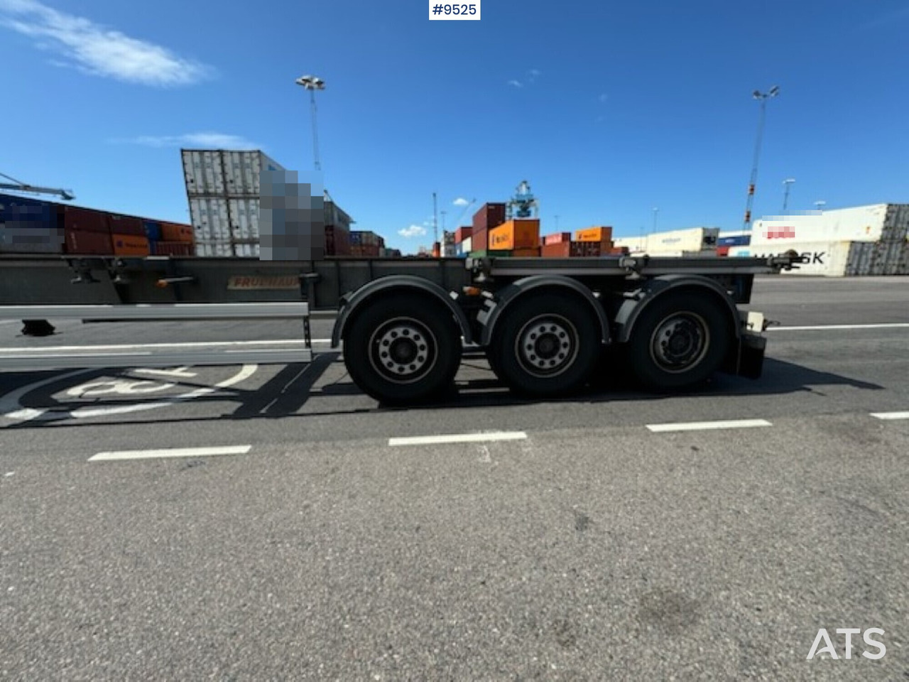 Trailer- FRUEHAUF - Kontejnerovy návěs/ Výměnná nástavba: obrázek 3 Trailer- FRUEHAUF - Kontejnerovy návěs/ Výměnná nástavba: obrázek 3