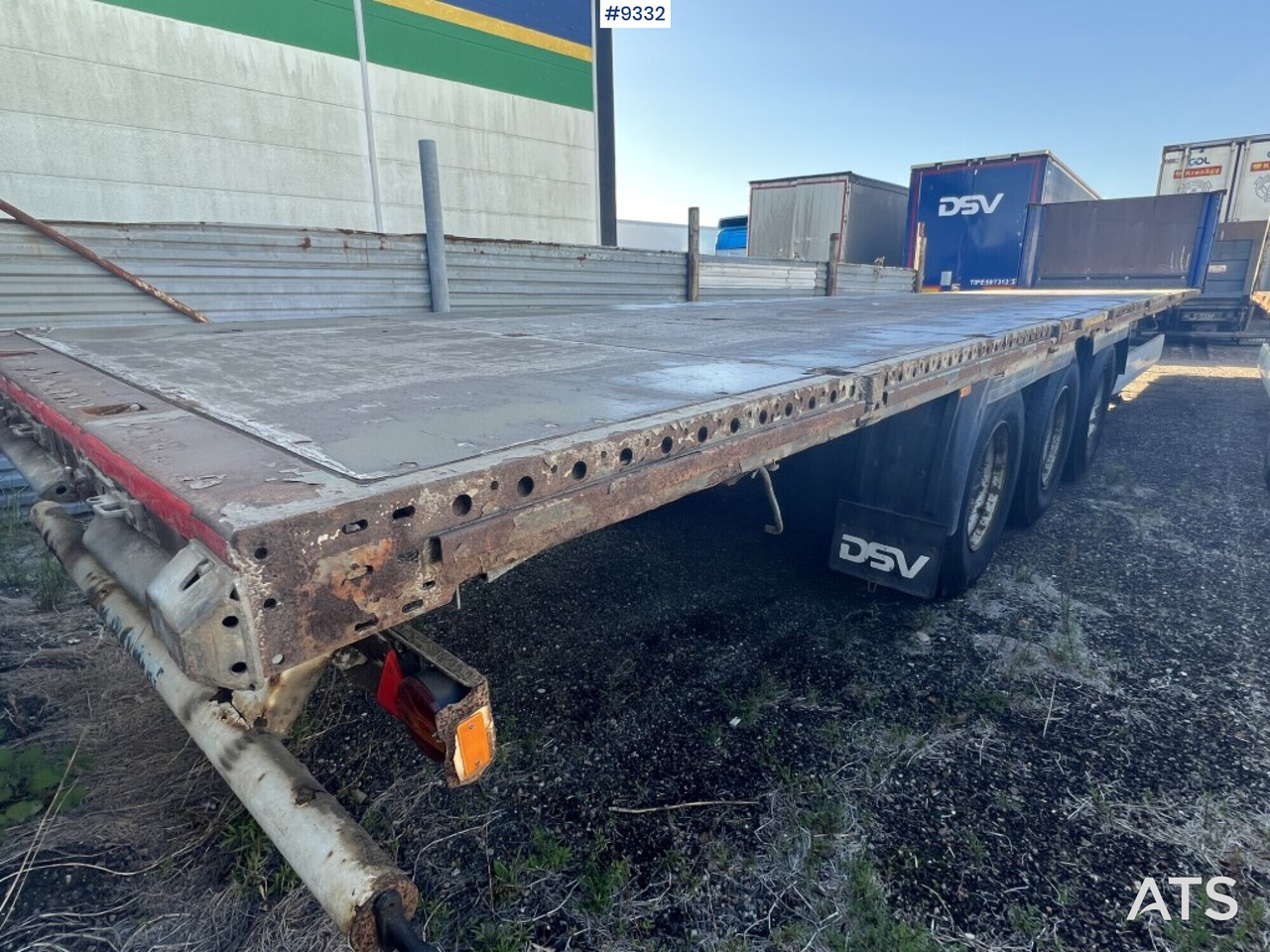 Trailer KRONE SD open flatbed - Návěs valník/ Plato: obrázek 3 Trailer KRONE SD open flatbed - Návěs valník/ Plato: obrázek 3