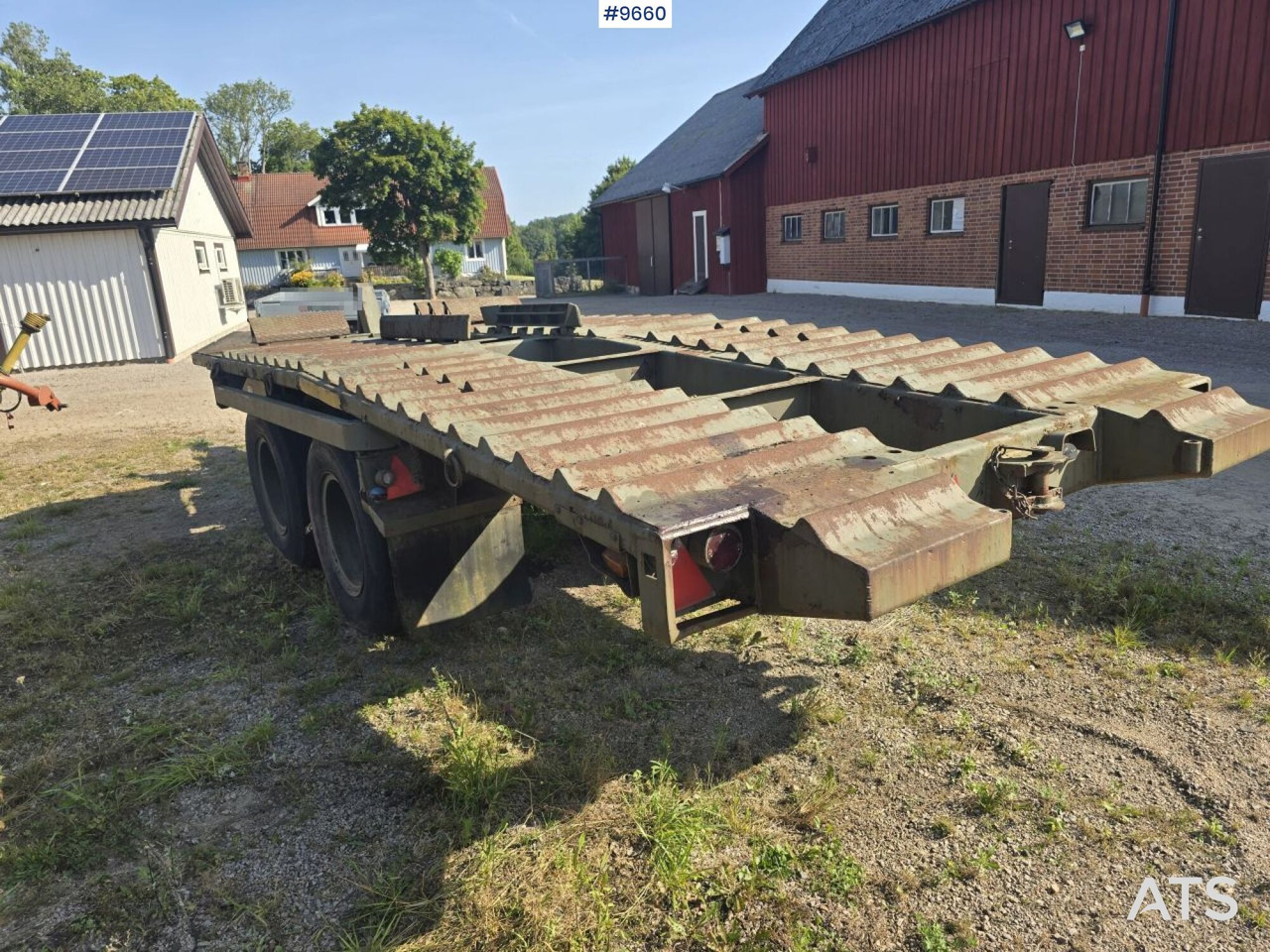 Transport trailer with automatic tipping - Sklápěcí přívěs: obrázek 1 Transport trailer with automatic tipping - Sklápěcí přívěs: obrázek 1