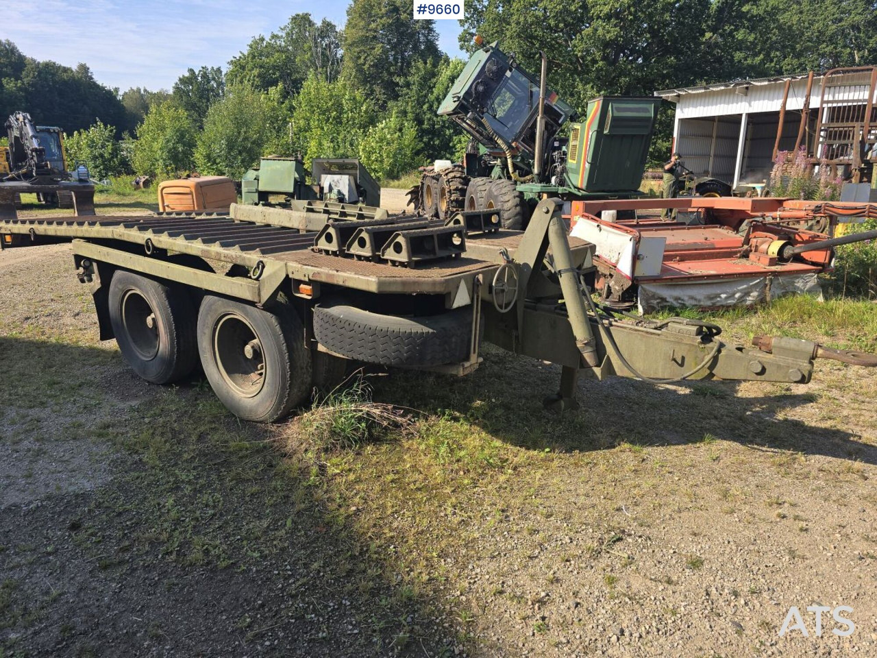 Transport trailer with automatic tipping - Sklápěcí přívěs: obrázek 4 Transport trailer with automatic tipping - Sklápěcí přívěs: obrázek 4