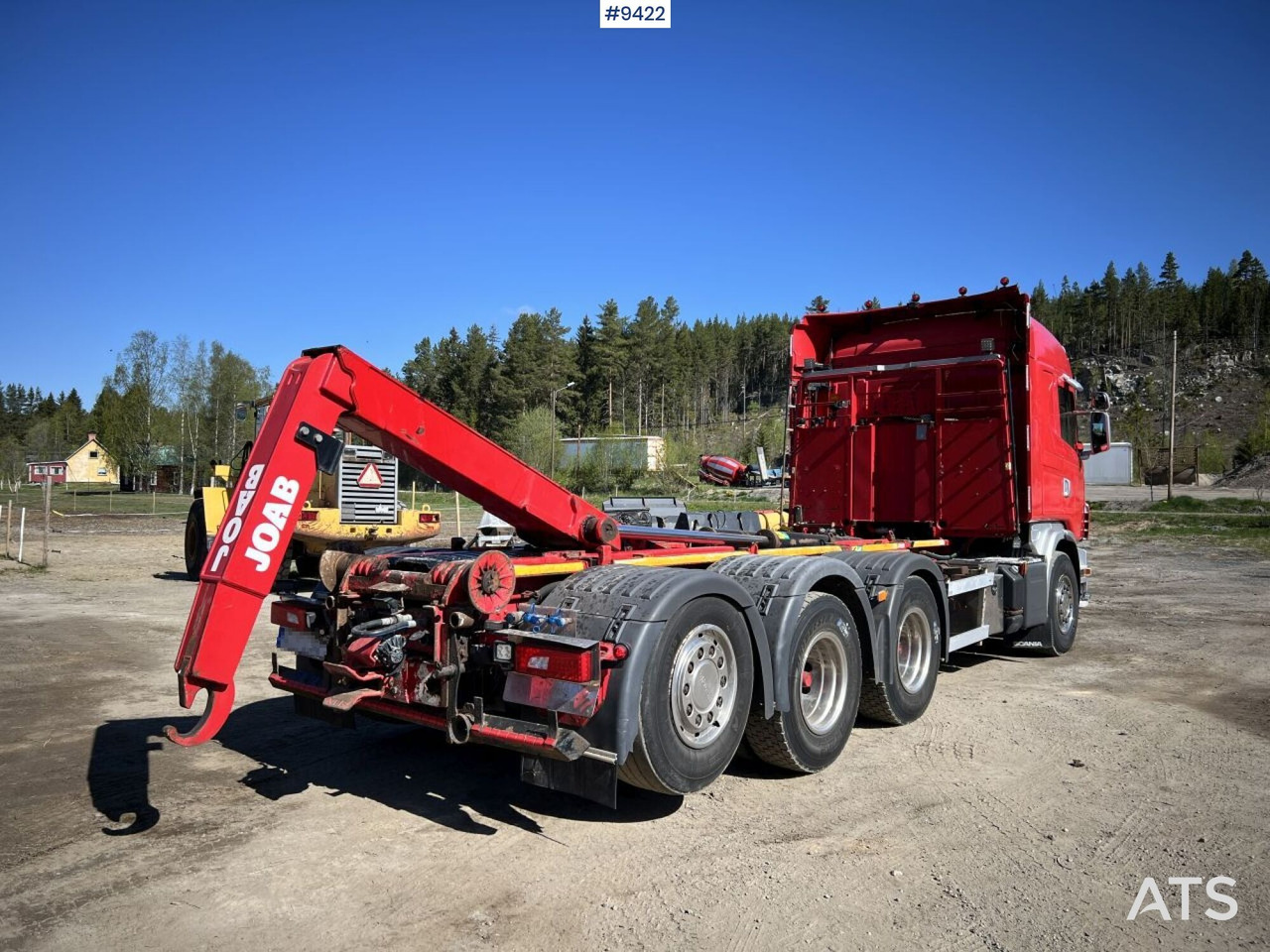 Tridem Hooklift Truck Scania G490 with plow brackets - Hákový nosič kontejnerů: obrázek 3 Tridem Hooklift Truck Scania G490 with plow brackets - Hákový nosič kontejnerů: obrázek 3