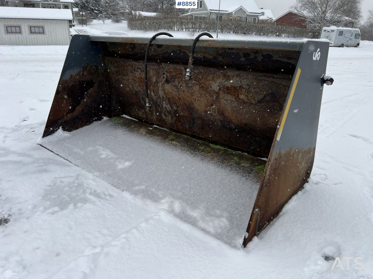 UFO Sand spreader bucket 3.5 cubic meters - Stavební zařízení: obrázek 2 UFO Sand spreader bucket 3.5 cubic meters - Stavební zařízení: obrázek 2