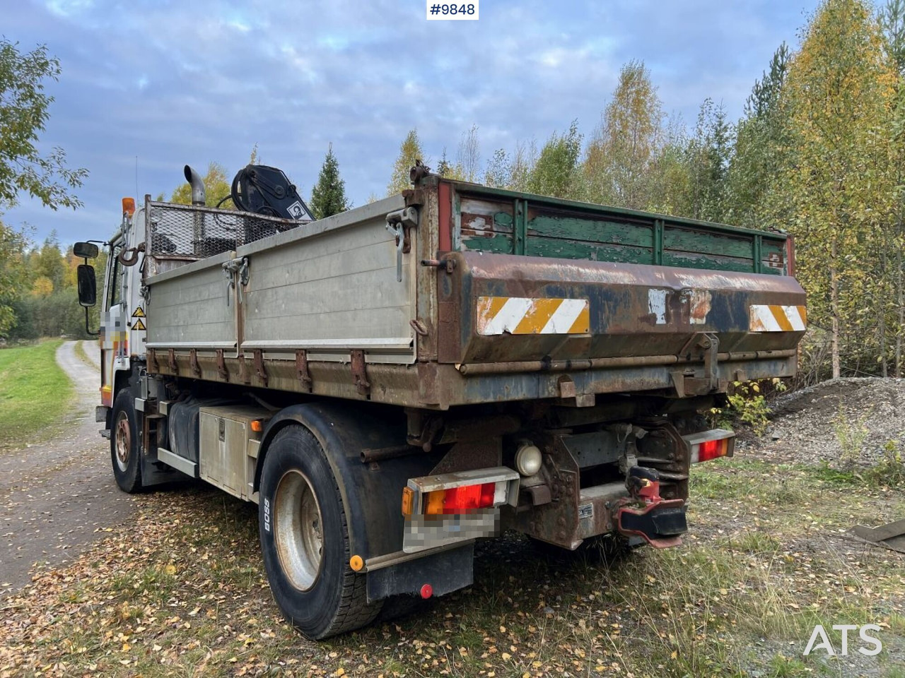 VOLVO FL7 4X2 Crane truck/Dump truck with Hiab071 crane - Sklápěč, Auto s hydraulickou rukou: obrázek 5 VOLVO FL7 4X2 Crane truck/Dump truck with Hiab071 crane - Sklápěč, Auto s hydraulickou rukou: obrázek 5