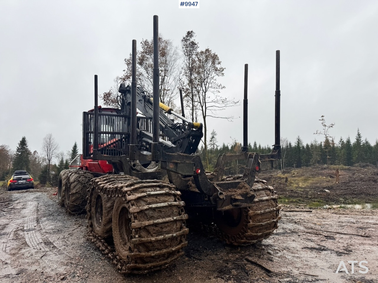 Valmet 860 forwarder (VIDEO) - Vyvážecí souprava: obrázek 5 Valmet 860 forwarder (VIDEO) - Vyvážecí souprava: obrázek 5