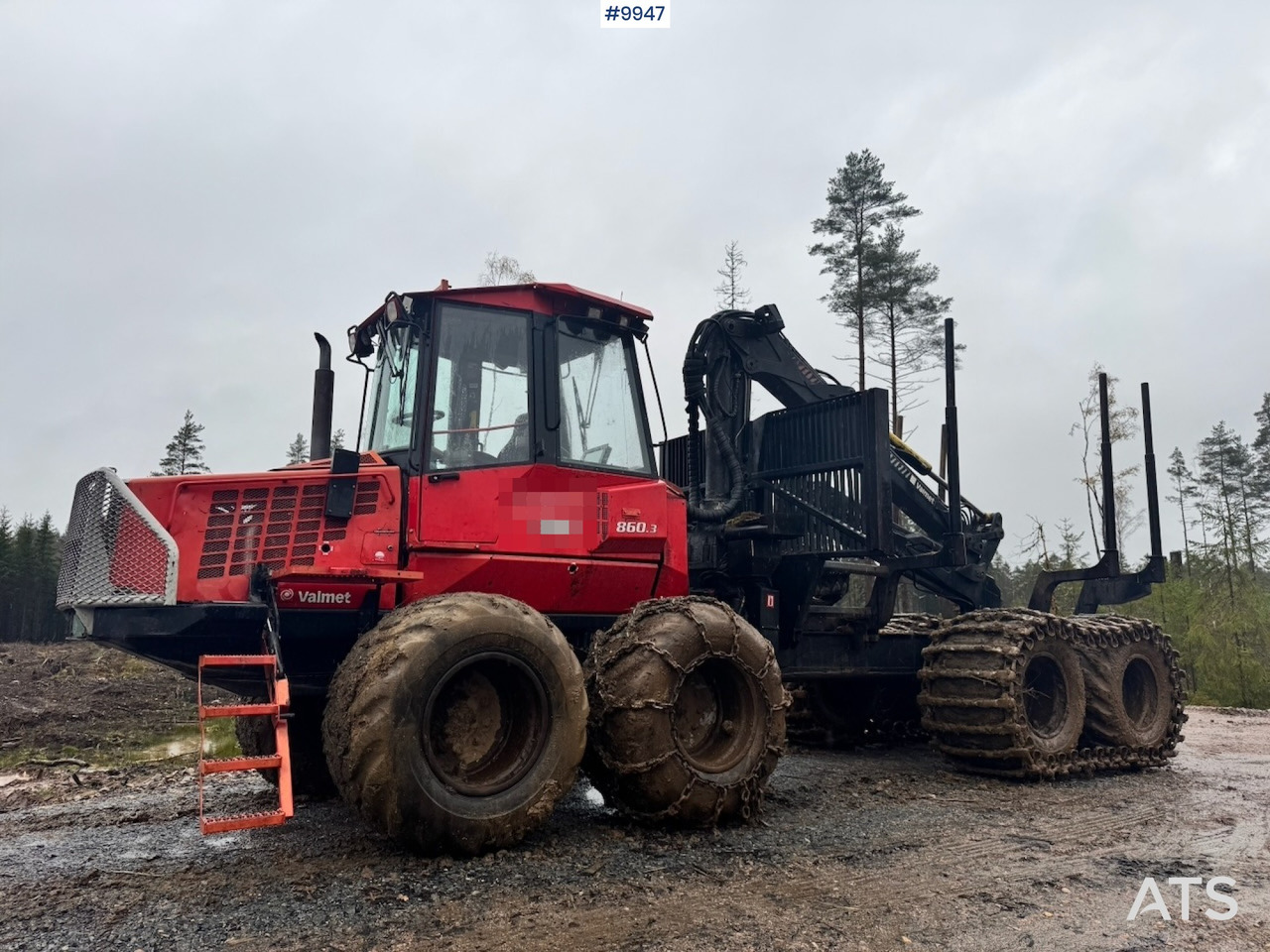 Valmet 860 forwarder (VIDEO) - Vyvážecí souprava: obrázek 2 Valmet 860 forwarder (VIDEO) - Vyvážecí souprava: obrázek 2