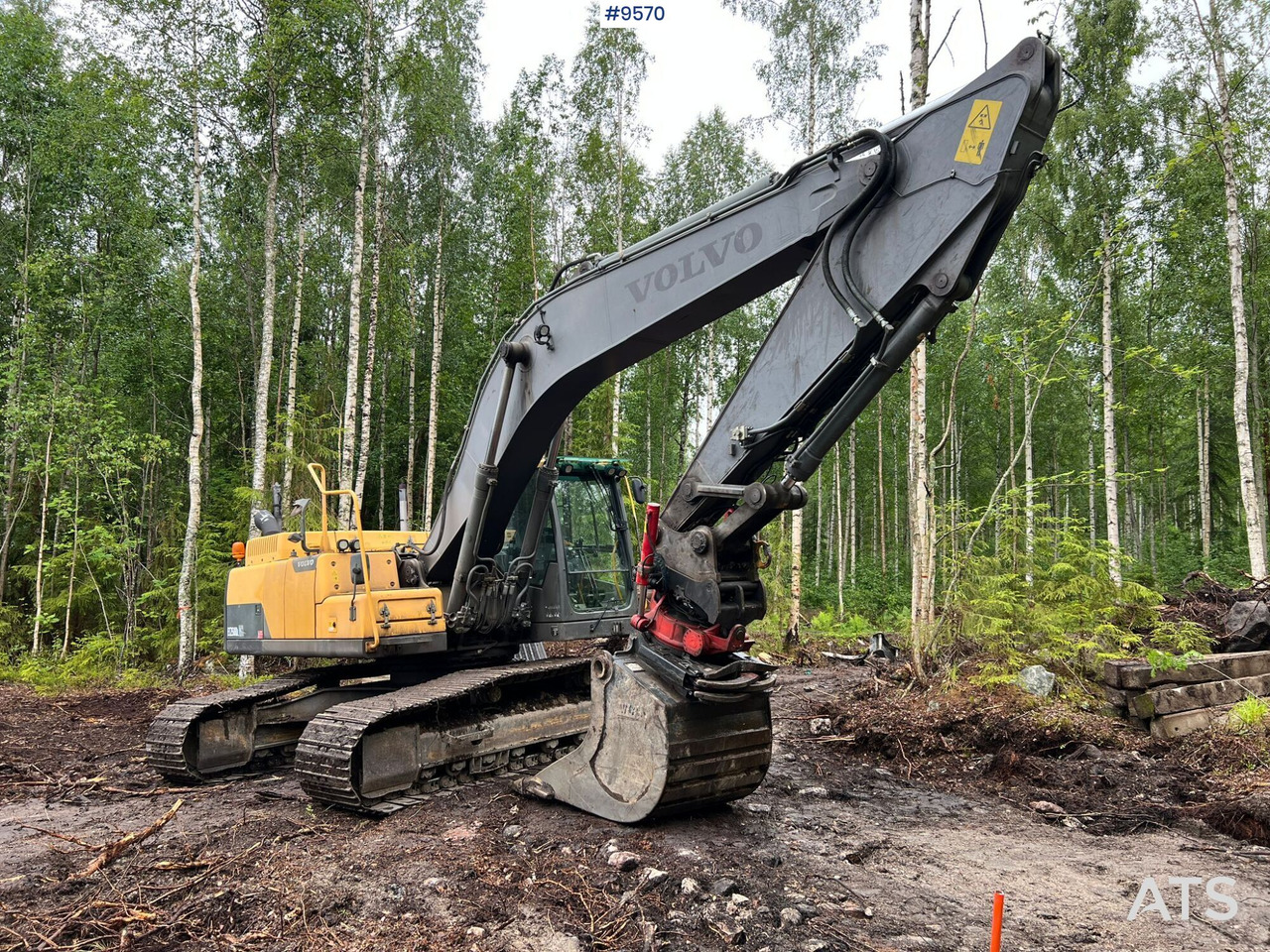 Volvo EC 250 DL grävsystem, rotor och planerskopa - Pásové rýpadlo: obrázek 2 Volvo EC 250 DL grävsystem, rotor och planerskopa - Pásové rýpadlo: obrázek 2