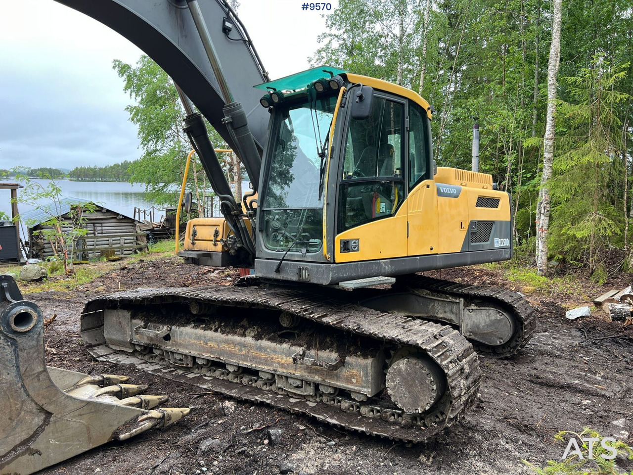 Volvo EC 250 DL grävsystem, rotor och planerskopa - Pásové rýpadlo: obrázek 5 Volvo EC 250 DL grävsystem, rotor och planerskopa - Pásové rýpadlo: obrázek 5