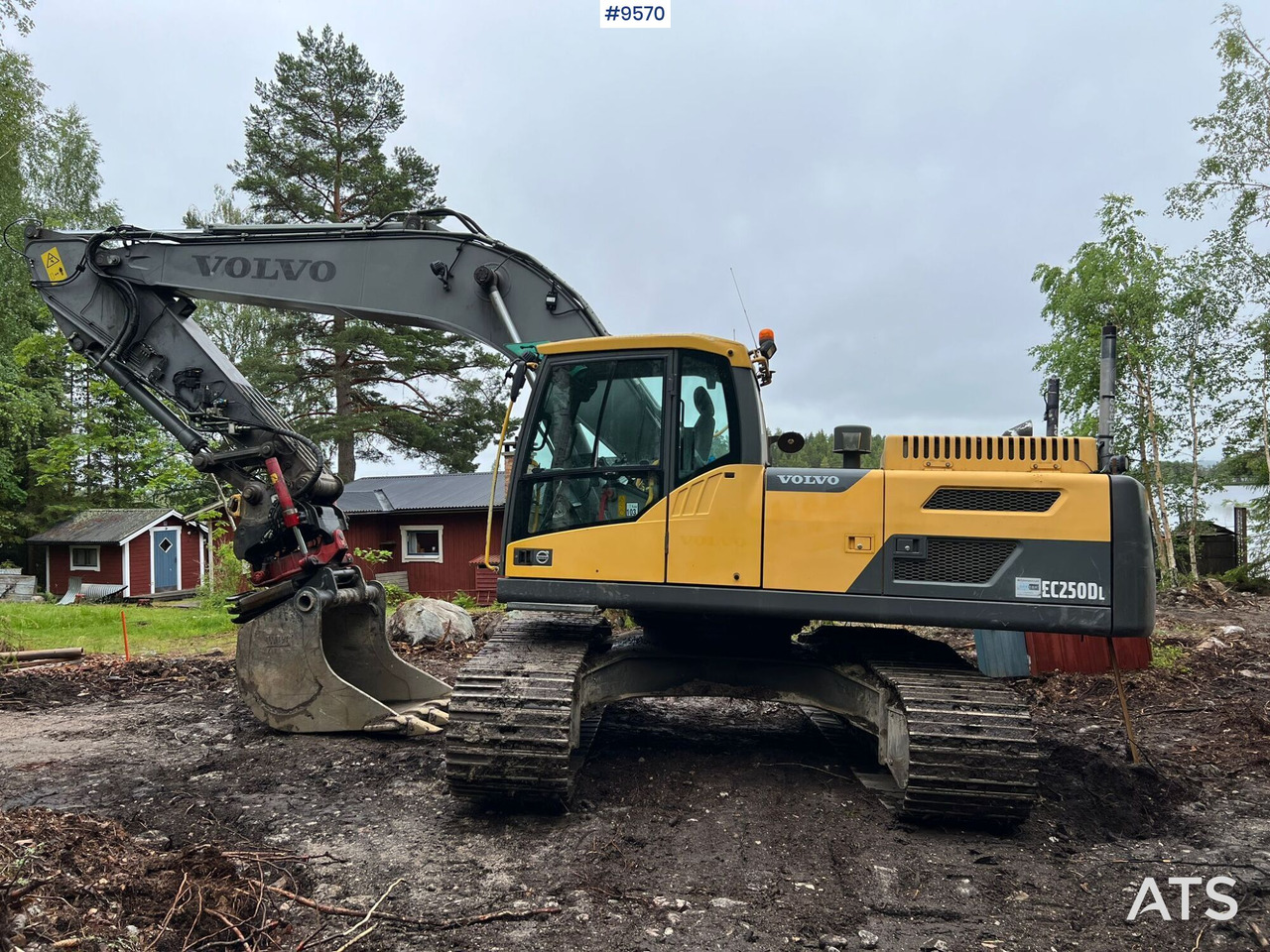 Volvo EC 250 DL grävsystem, rotor och planerskopa - Pásové rýpadlo: obrázek 1 Volvo EC 250 DL grävsystem, rotor och planerskopa - Pásové rýpadlo: obrázek 1